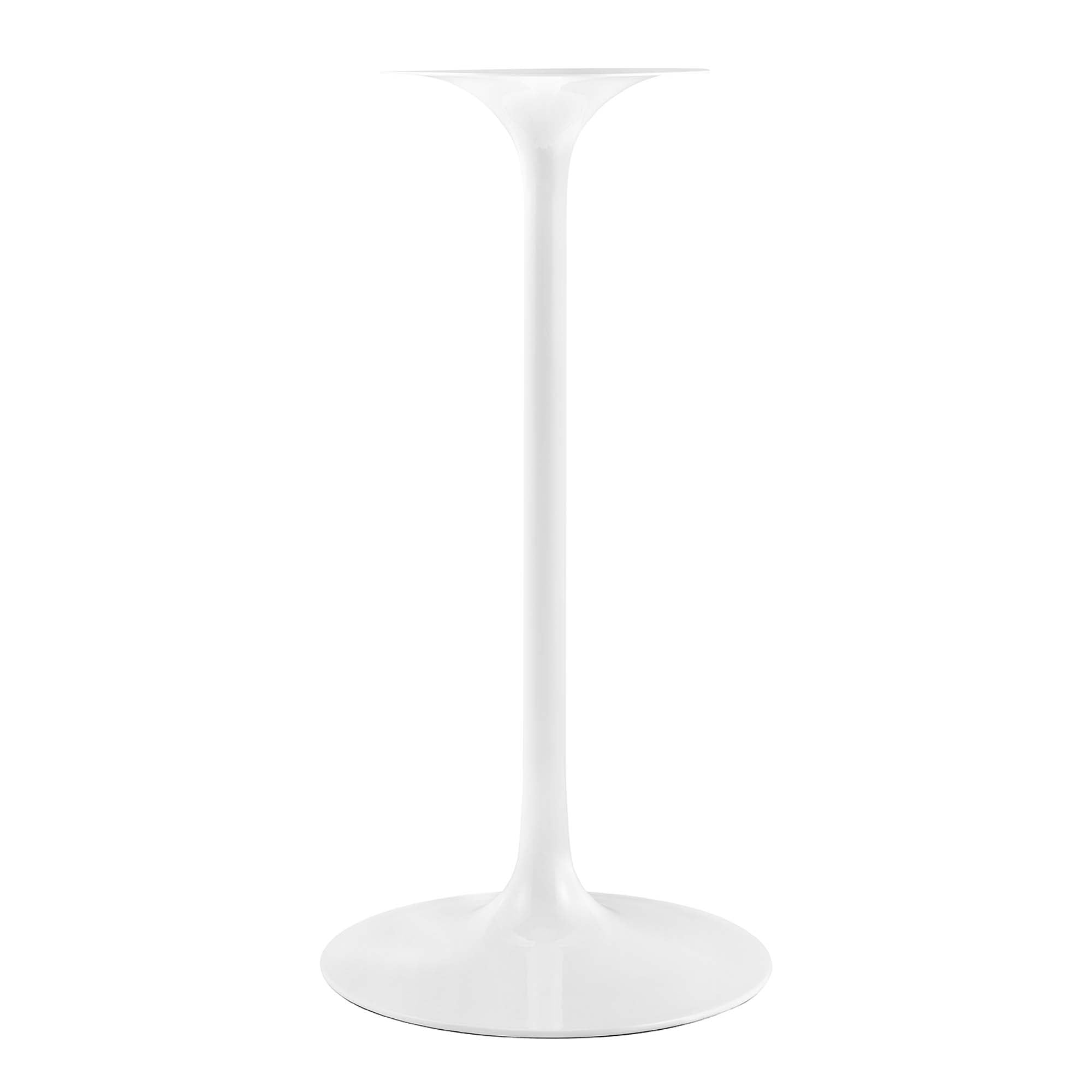 Modway Lippa 28" Square Wood Bar Table