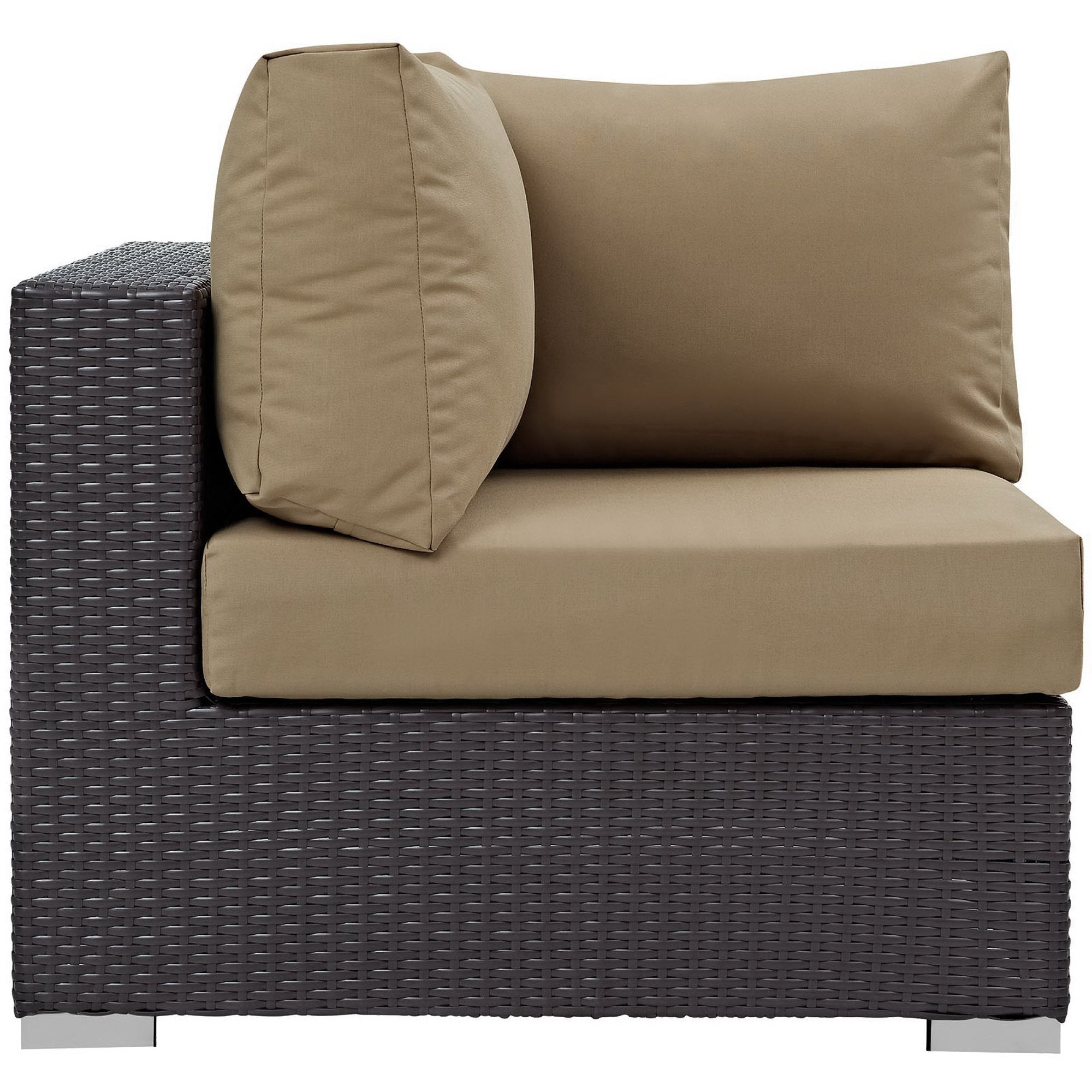 Modway Convene 10 Piece Outdoor Patio Sectional Set