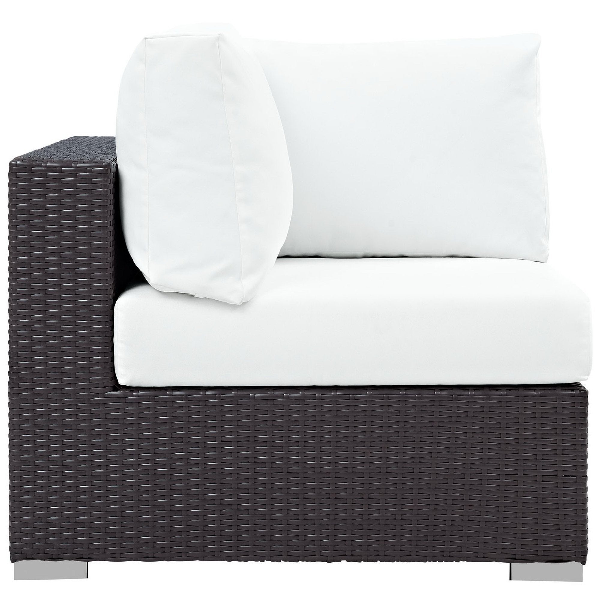 Modway Convene 10 Piece Outdoor Patio Sectional Set