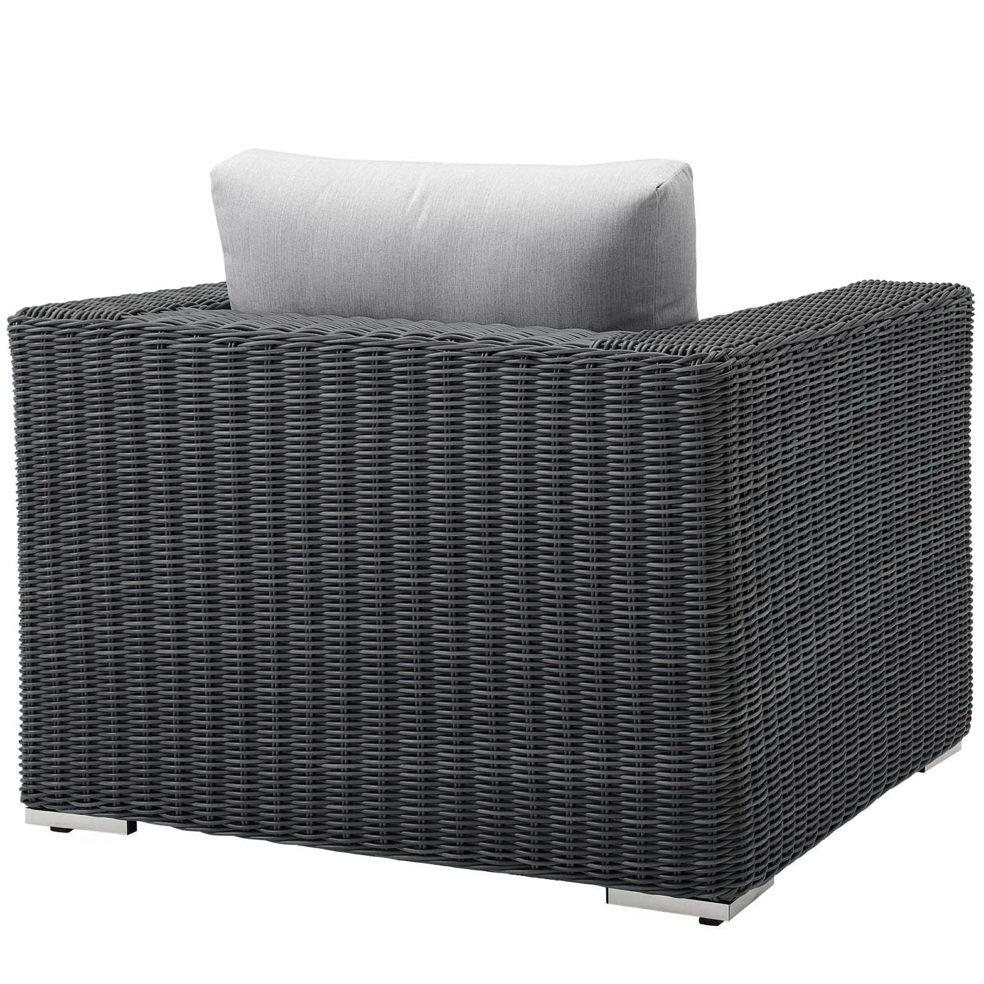Modway Summon Outdoor Patio Fabric Sunbrella® Armchair