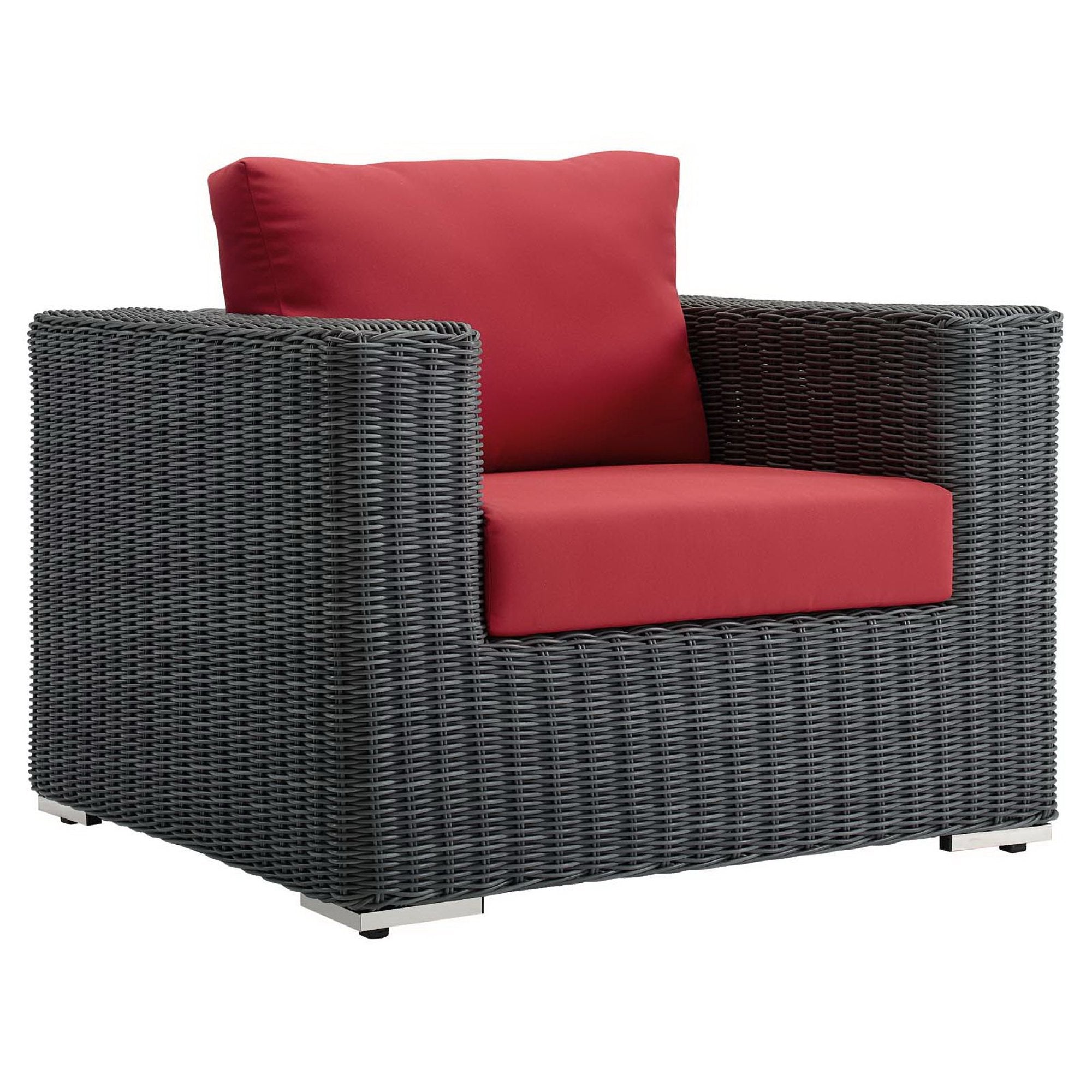Modway Summon Outdoor Patio Fabric Sunbrella® Armchair