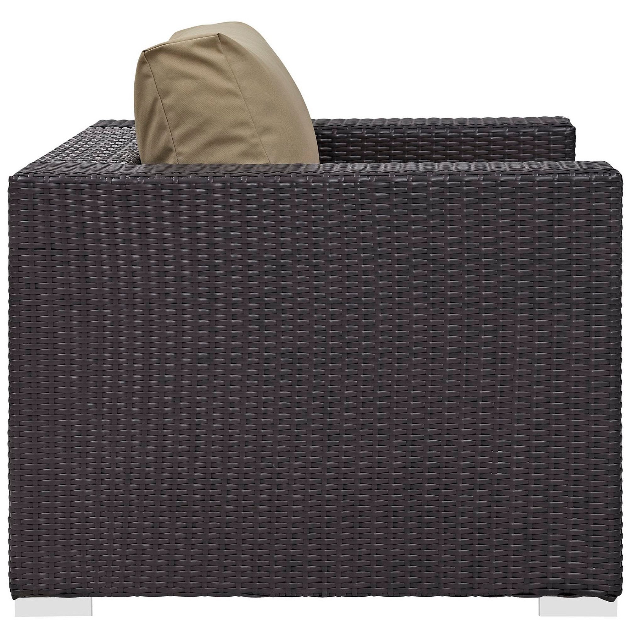 Modway Convene 10 Piece Outdoor Patio Sectional Set