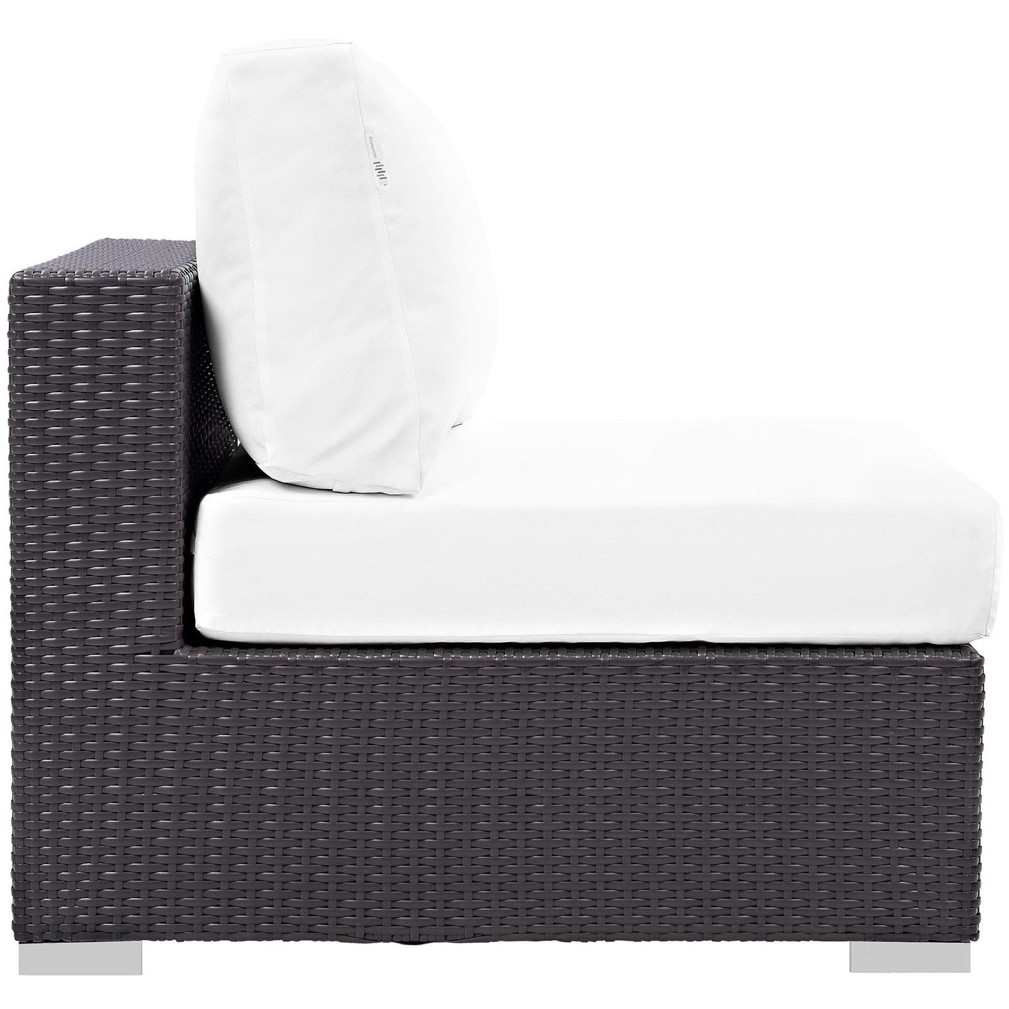 Modway Convene 10 Piece Outdoor Patio Sectional Set