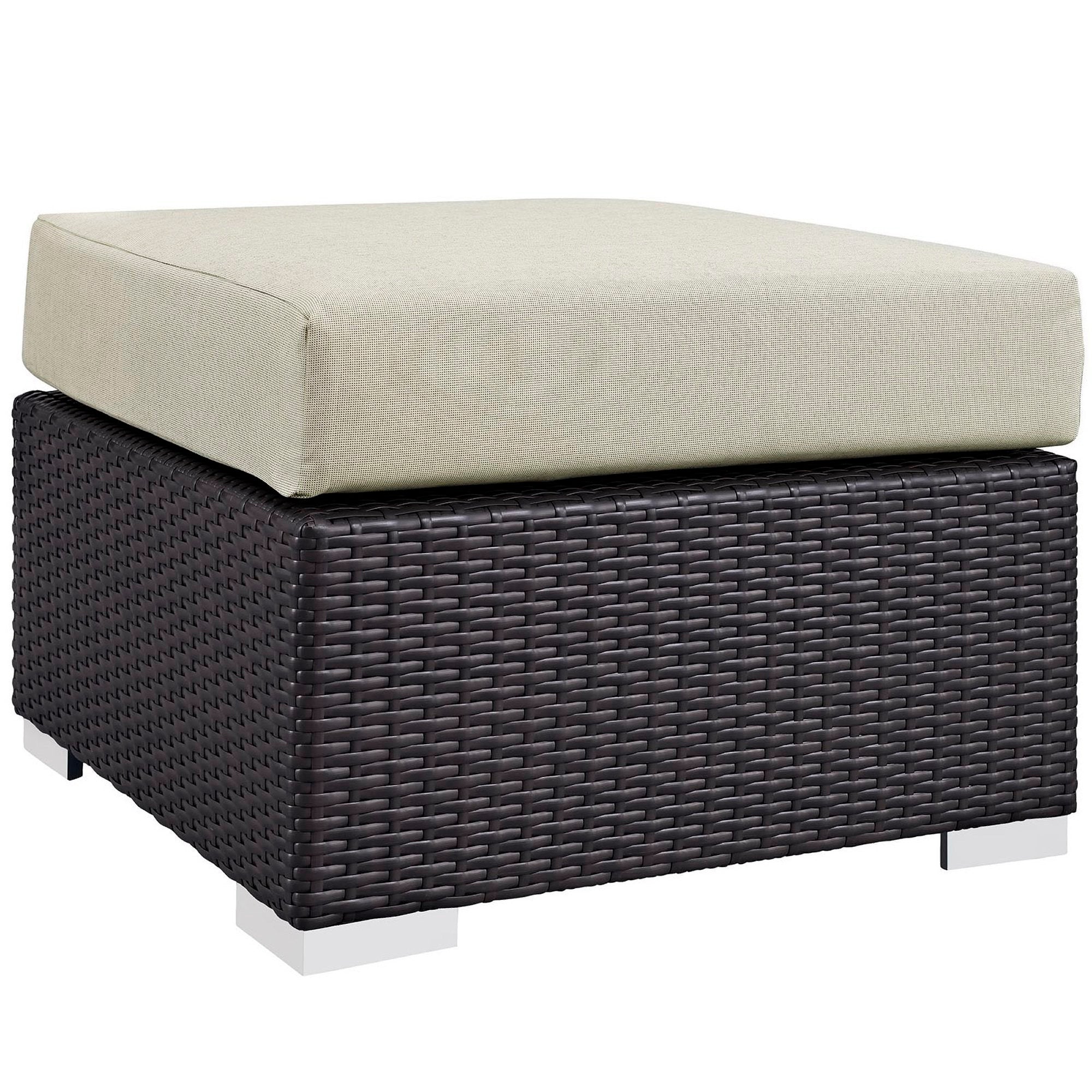 Modway Gather 7 Piece Outdoor Patio Sectional Set
