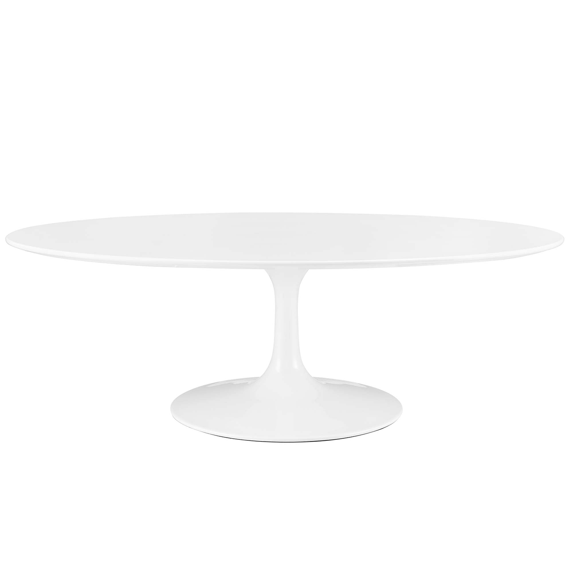 Modway Lippa 48" Oval-Shaped Wood Coffee Table