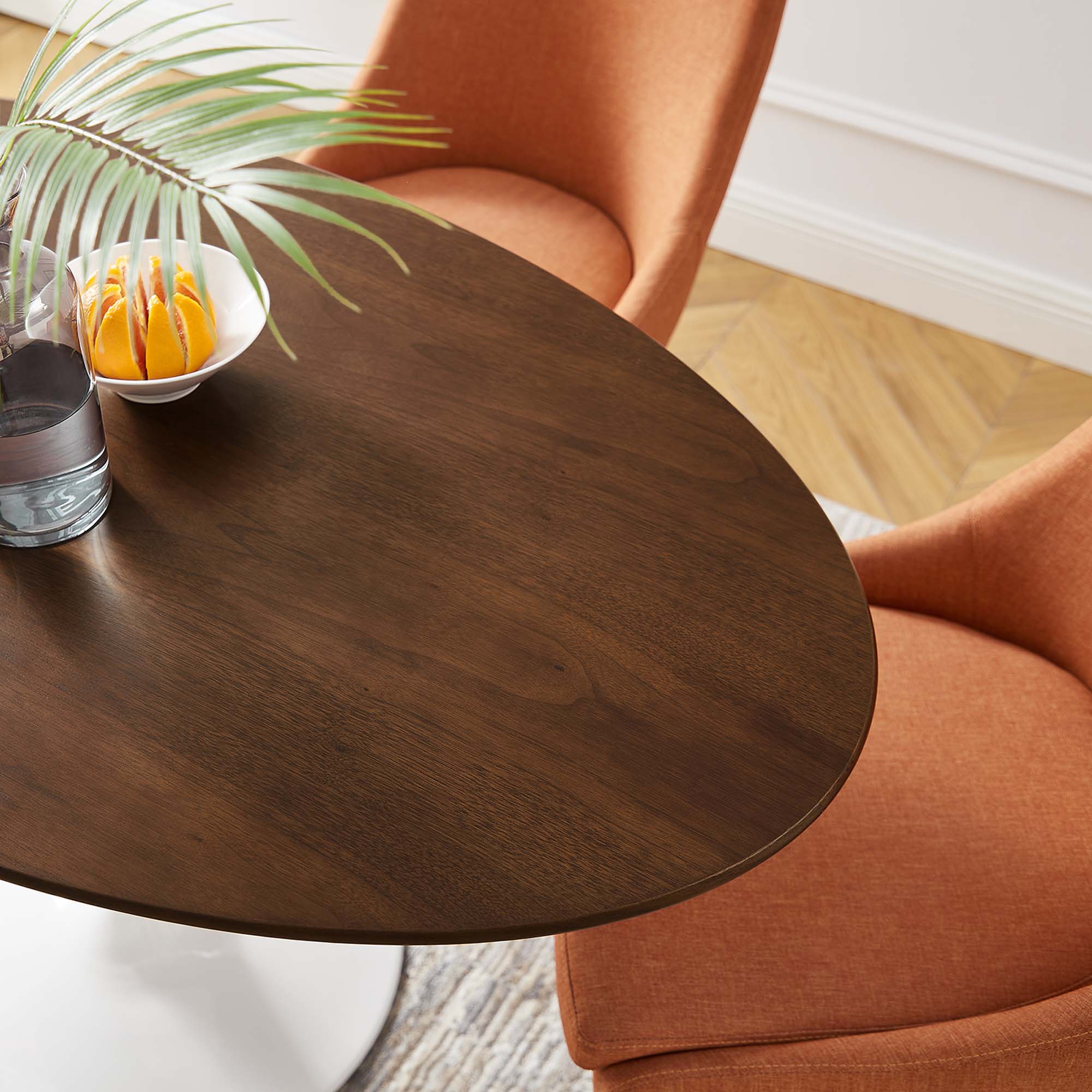 Modway Lippa 48" Oval Wood Dining Table