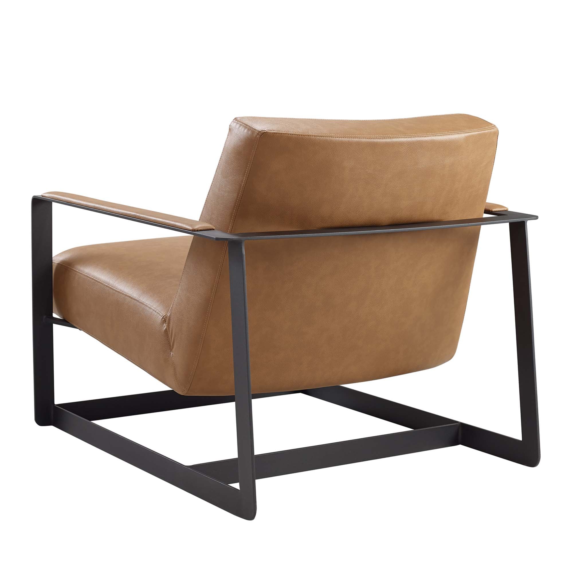 Modway Seg Vegan Leather Accent Chair