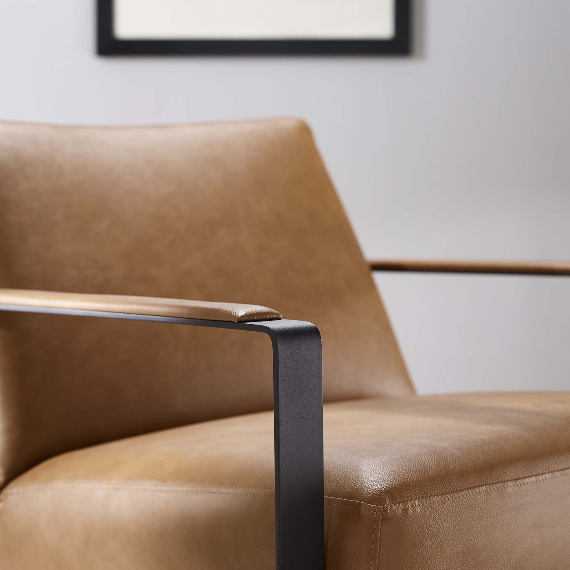 Modway Seg Vegan Leather Accent Chair