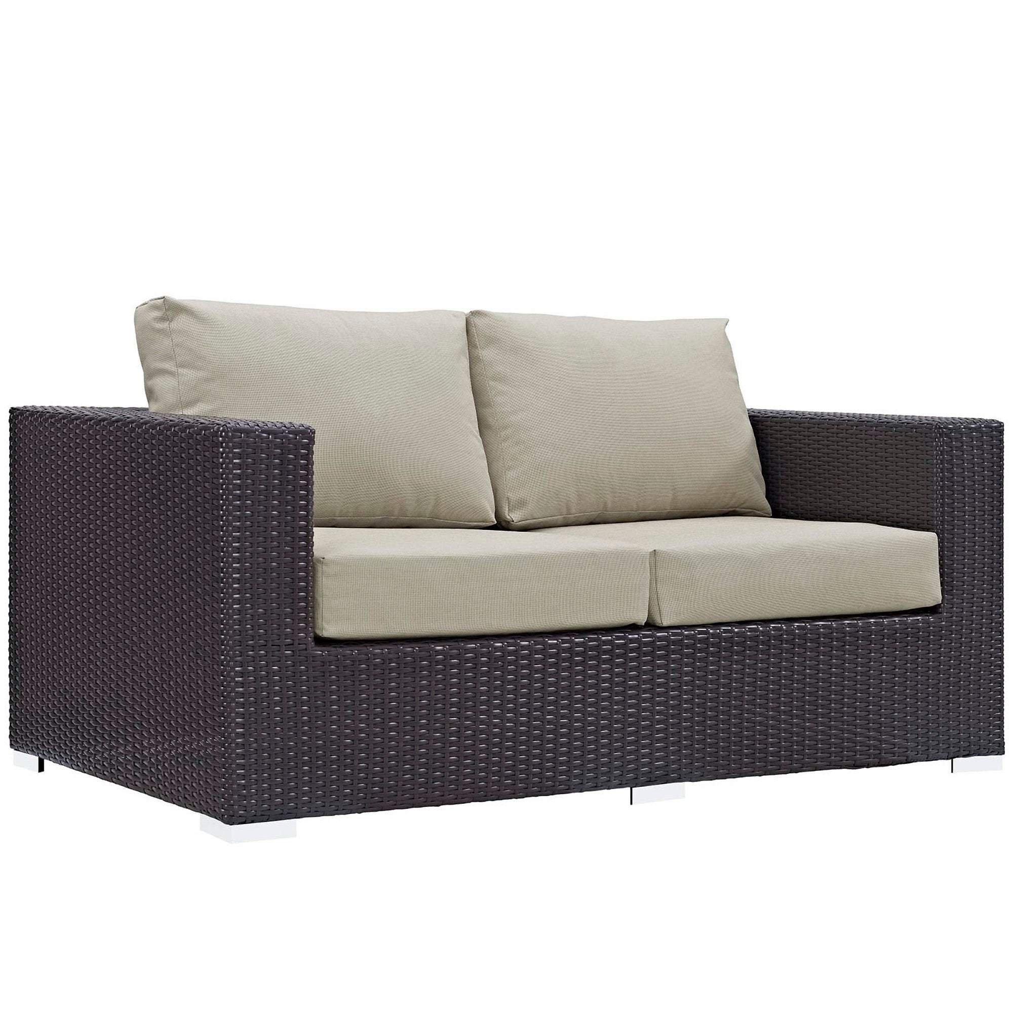 Modway Convene 8 Piece Outdoor Patio Sofa Set