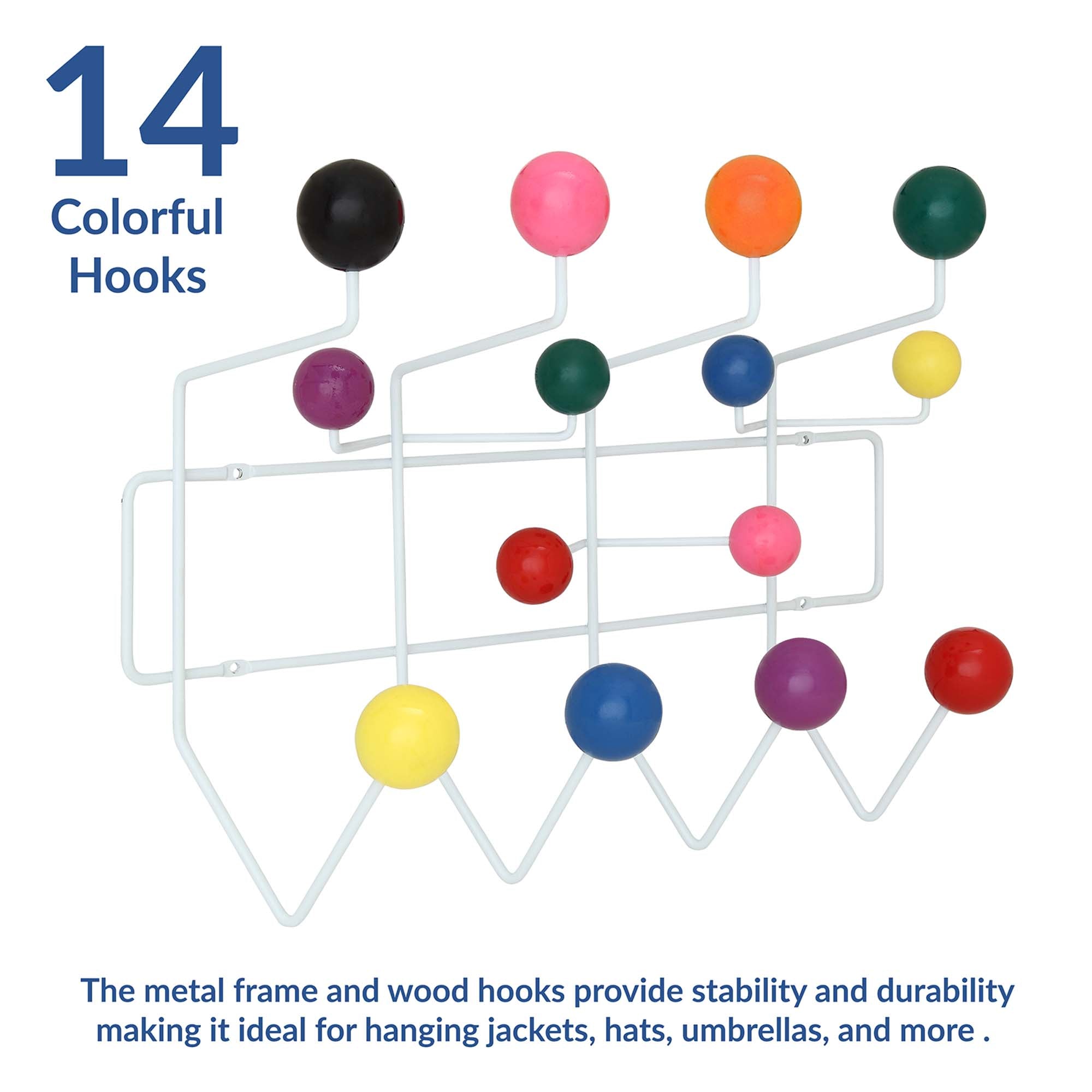 Modway Gumball Coat Rack
