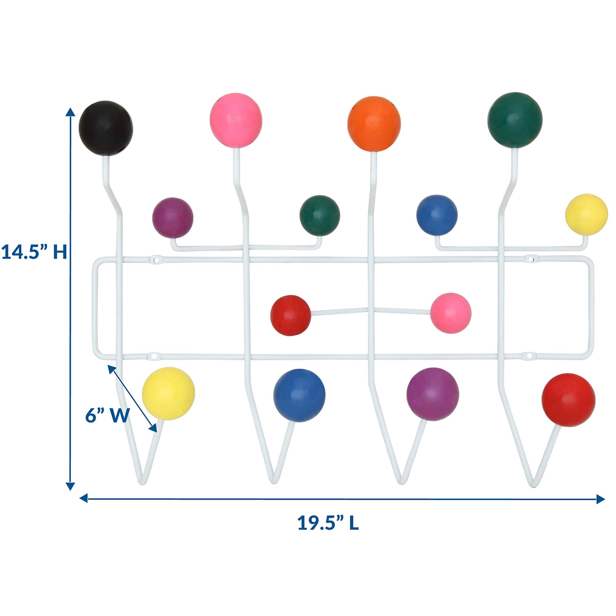 Modway Gumball Coat Rack