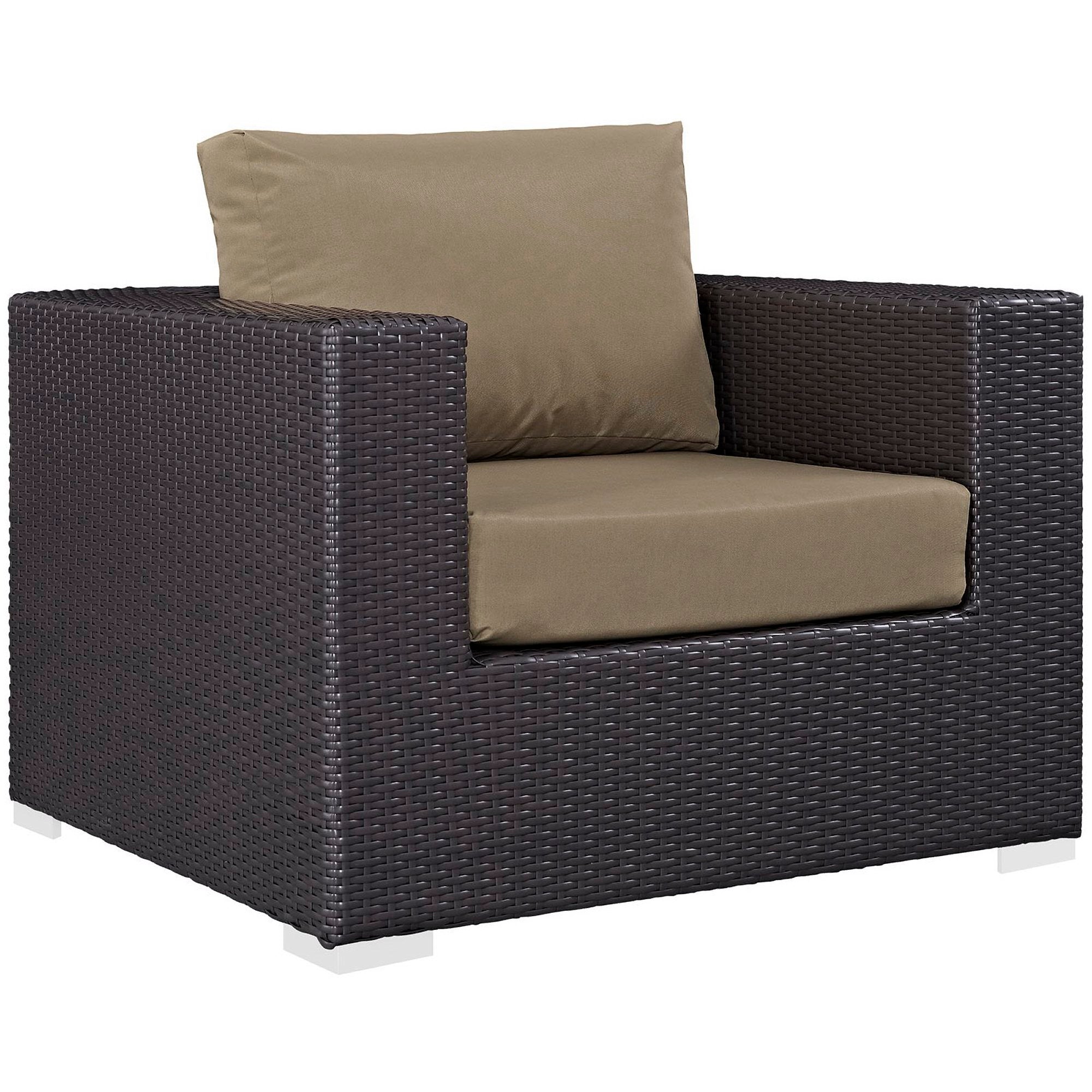 Modway Convene 10 Piece Outdoor Patio Sectional Set