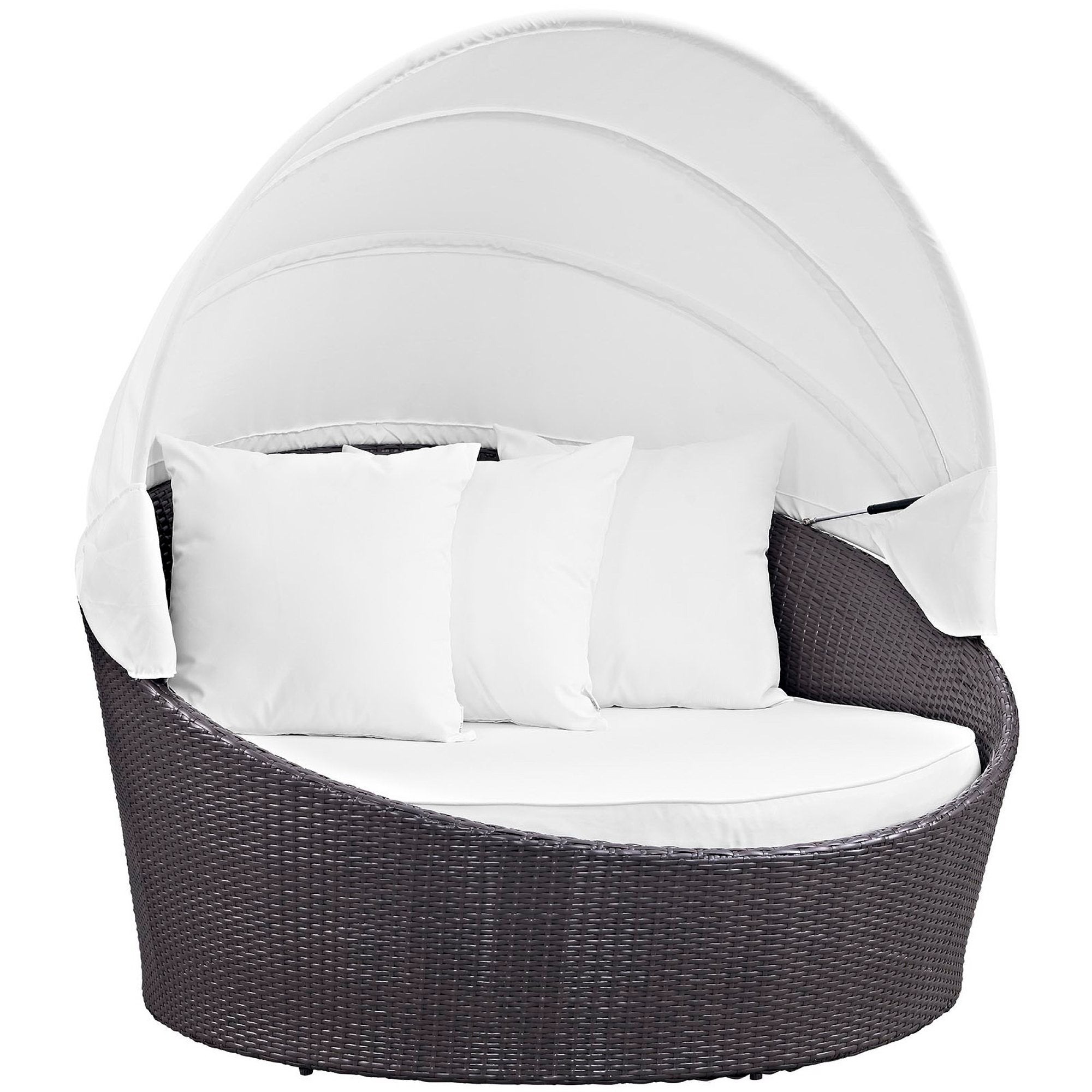 Modway Convene Canopy Outdoor Patio Daybed