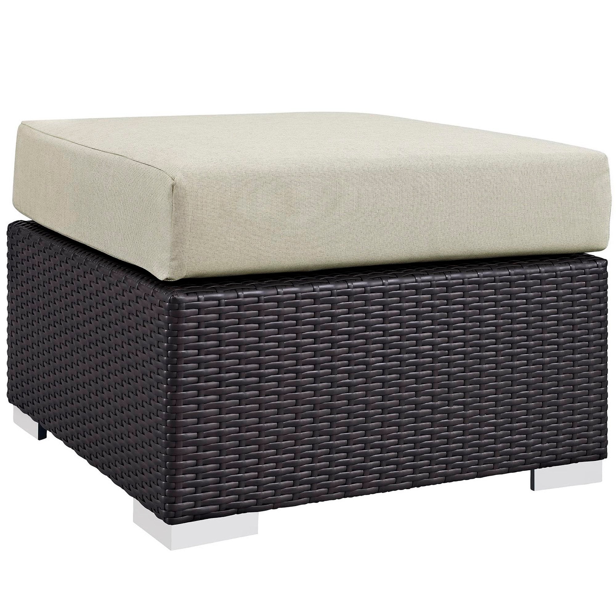 Modway Convene 8 Piece Outdoor Patio Sectional Set