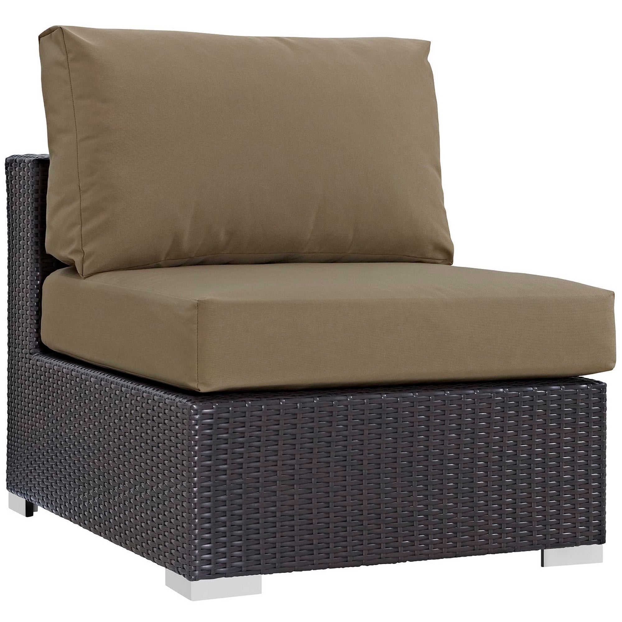 Modway Convene 8 Piece Outdoor Patio Sectional Set