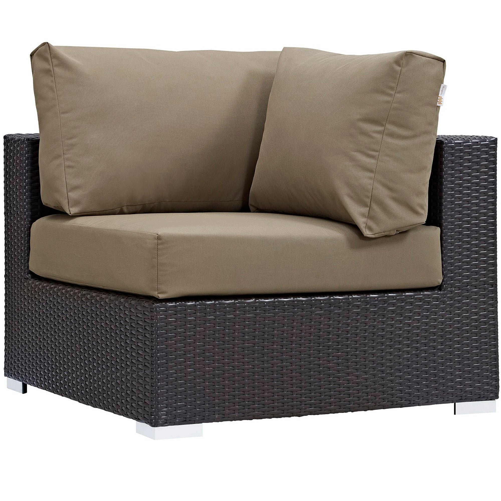 Modway Convene 8 Piece Outdoor Patio Sectional Set