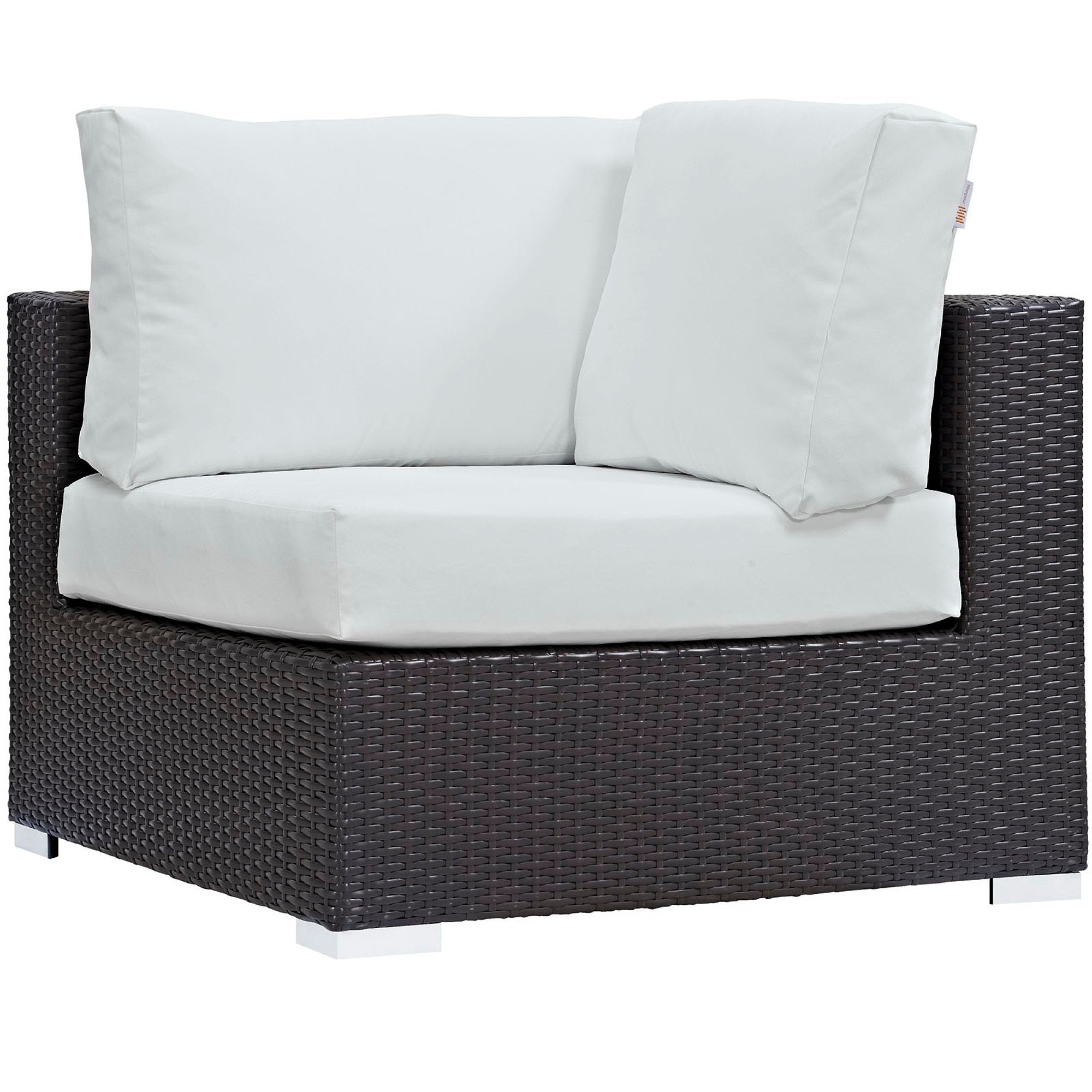 Modway Convene 8 Piece Outdoor Patio Sectional Set