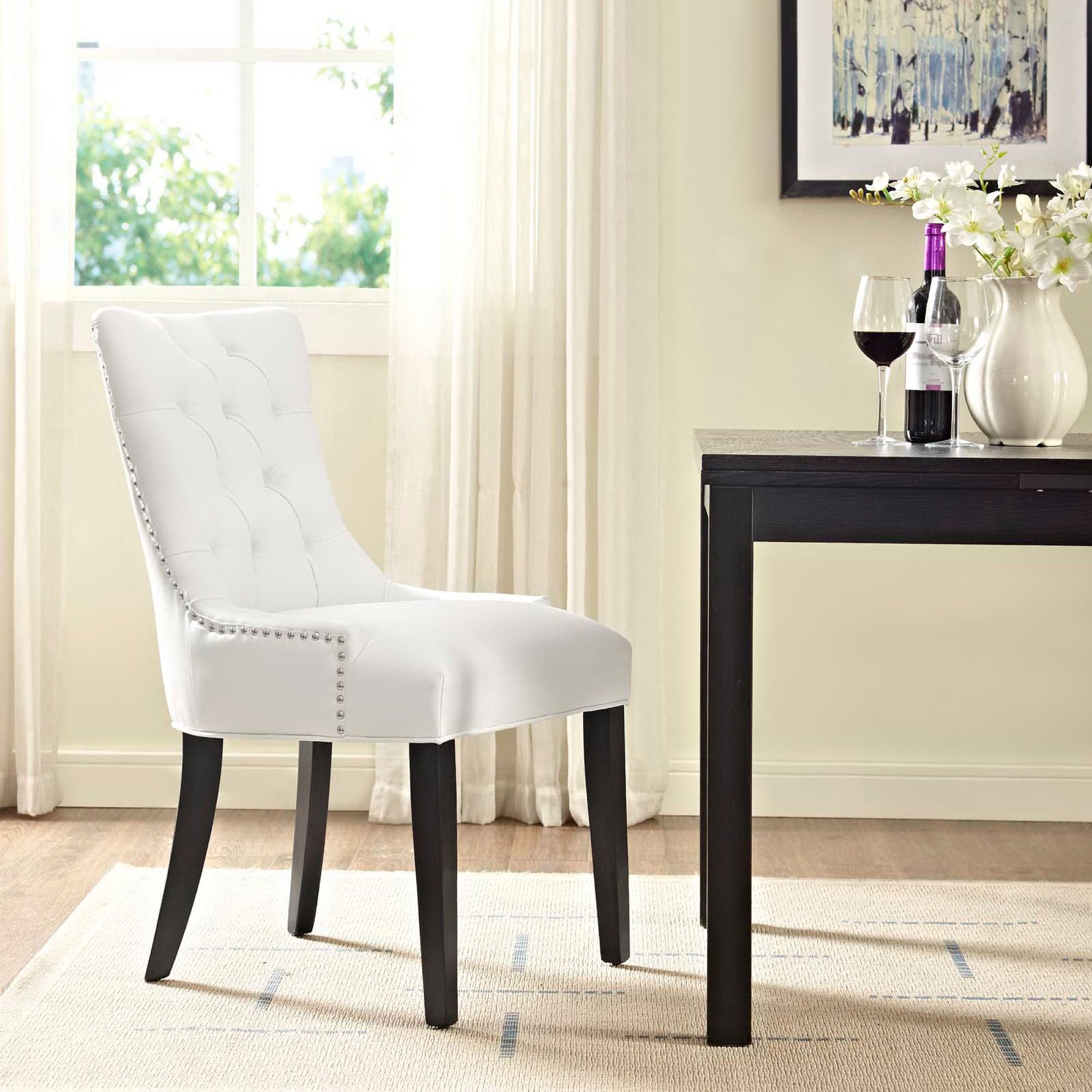 Modway Regent Tufted Vegan Leather Dining Chair