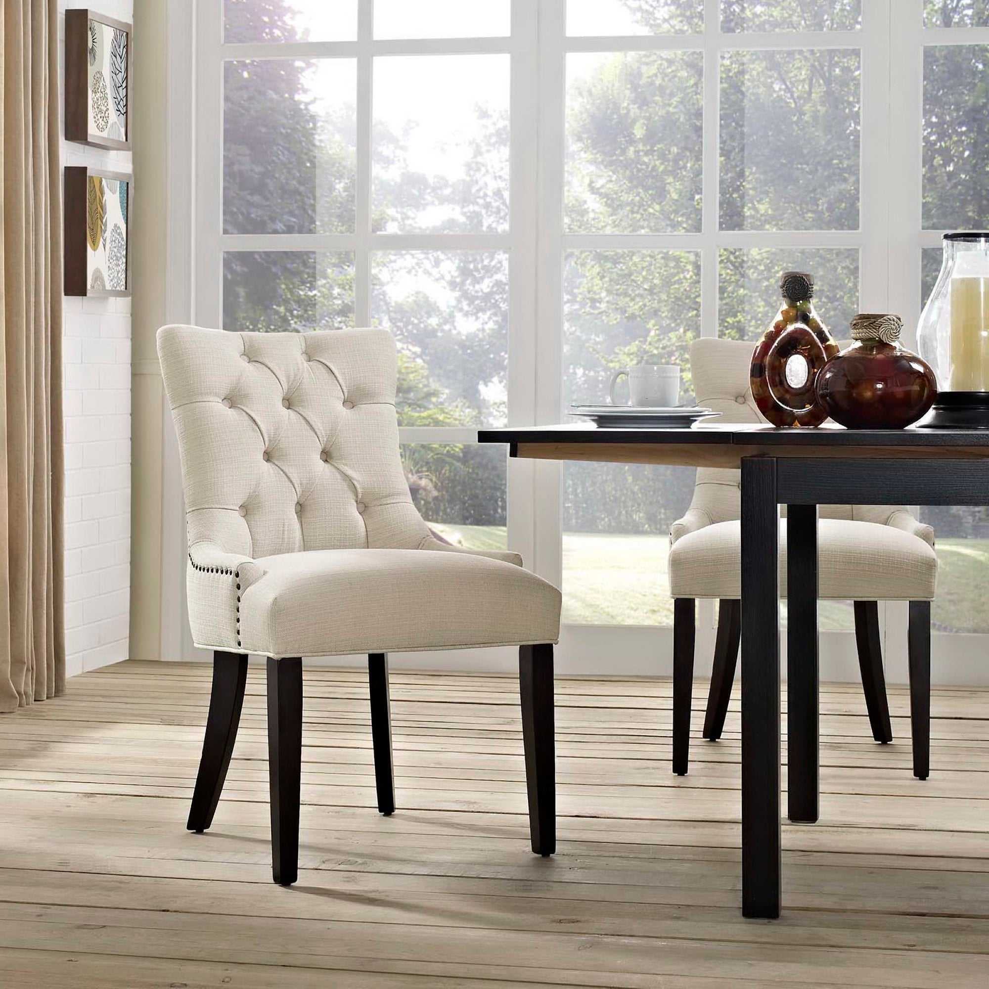 Modway Regent Tufted Fabric Dining Chair