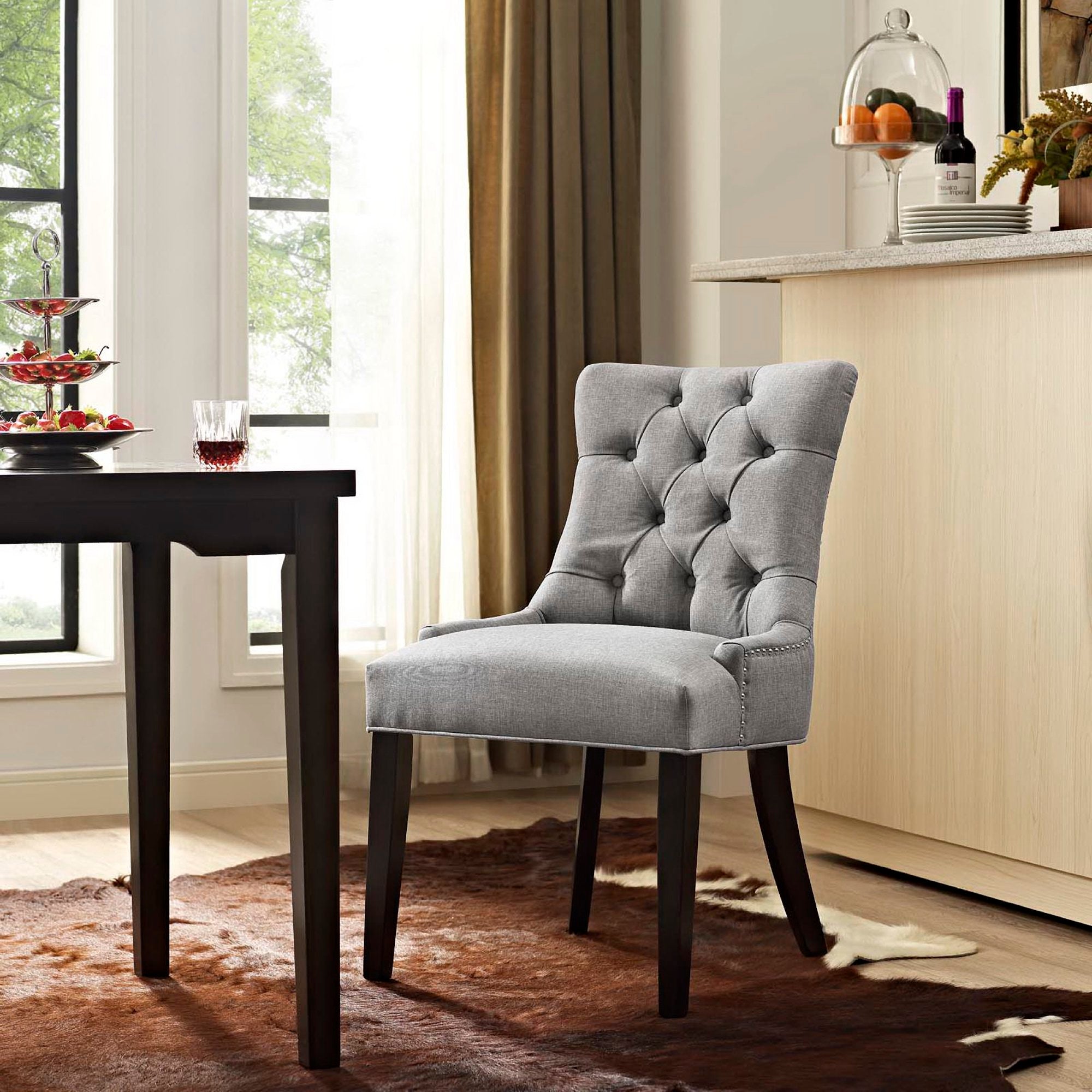 Modway Regent Tufted Fabric Dining Chair