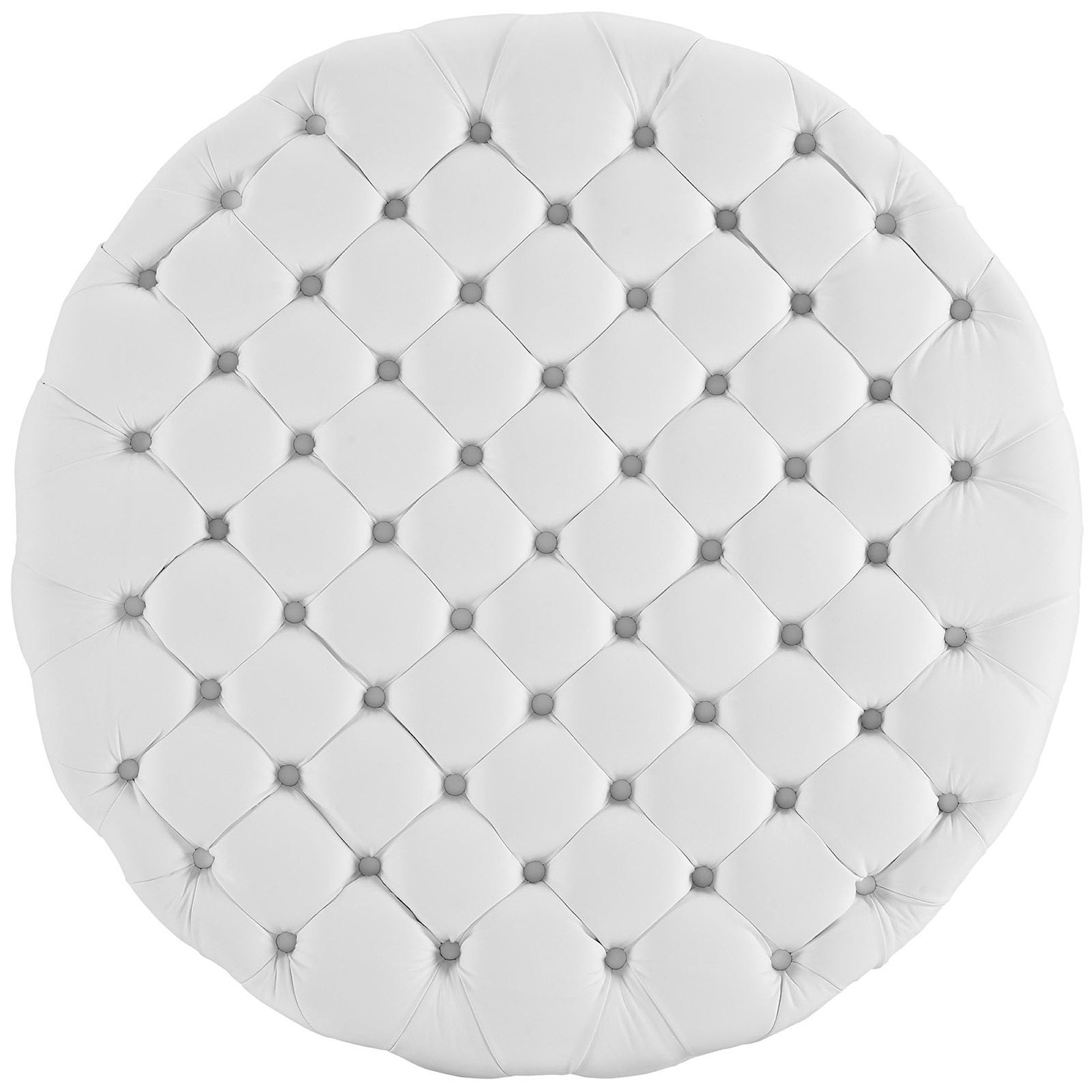Modway Amour Upholstered Vinyl Ottoman