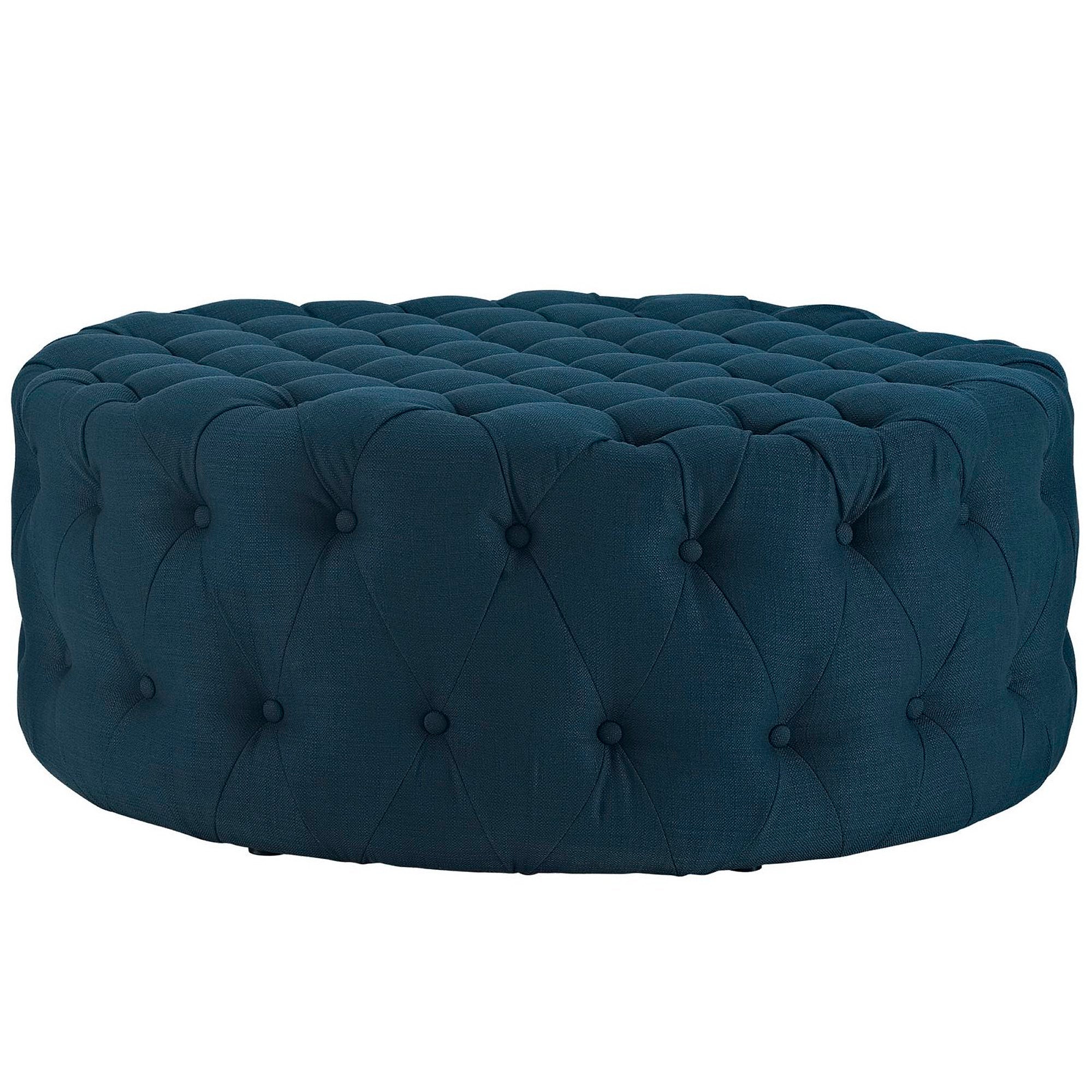 Modway Amour Upholstered Fabric Ottoman