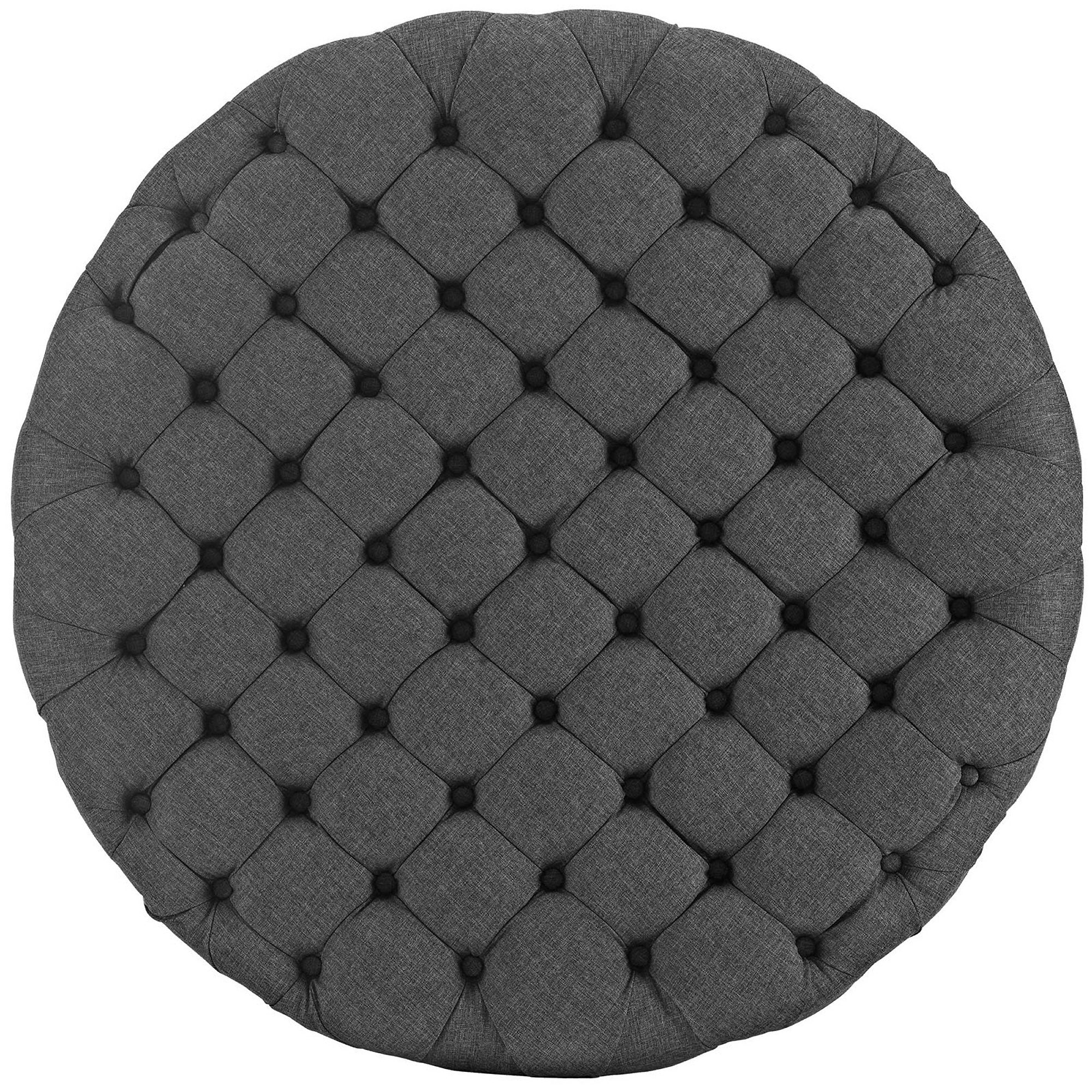 Modway Amour Upholstered Fabric Ottoman