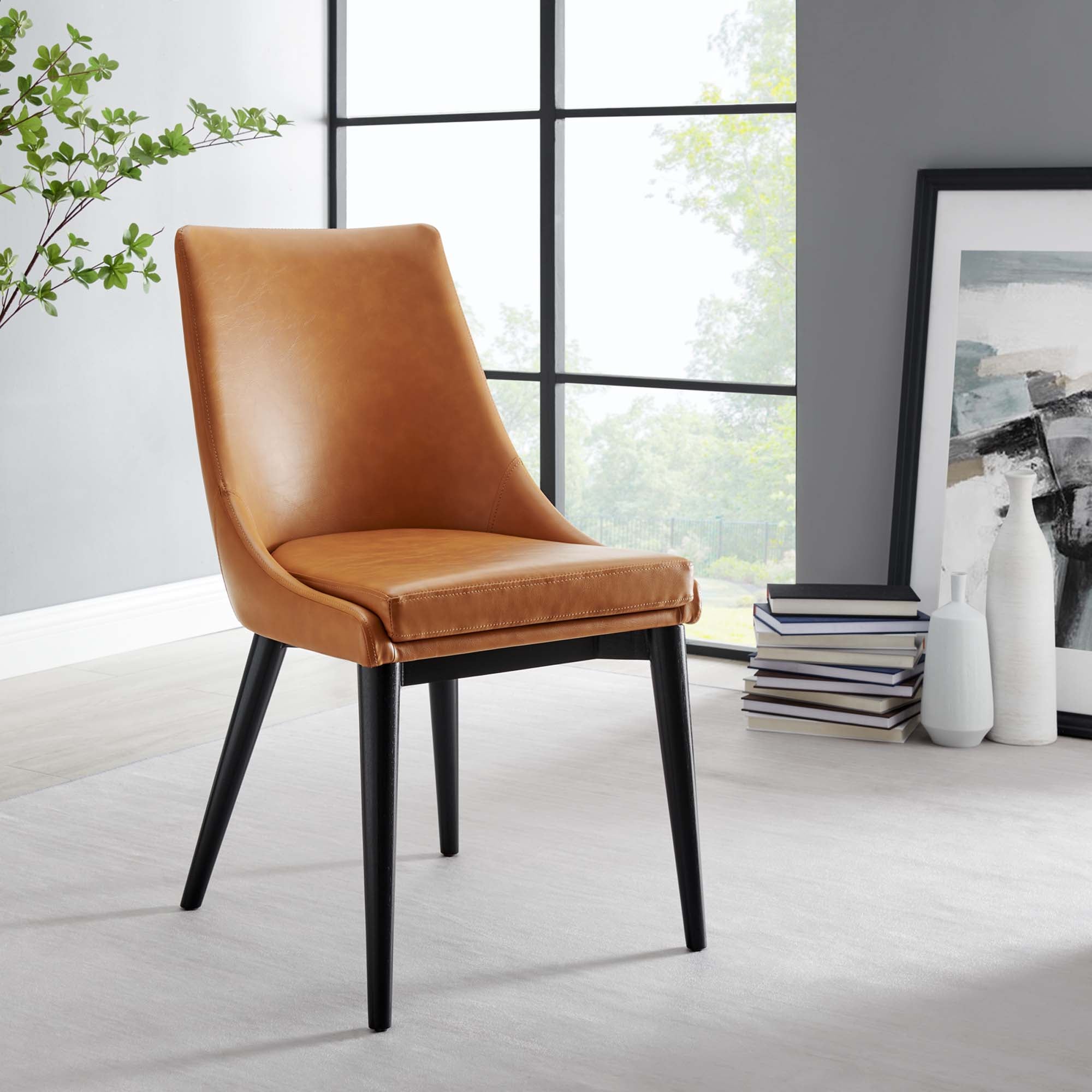 Modway Viscount Vegan Leather Dining Chair
