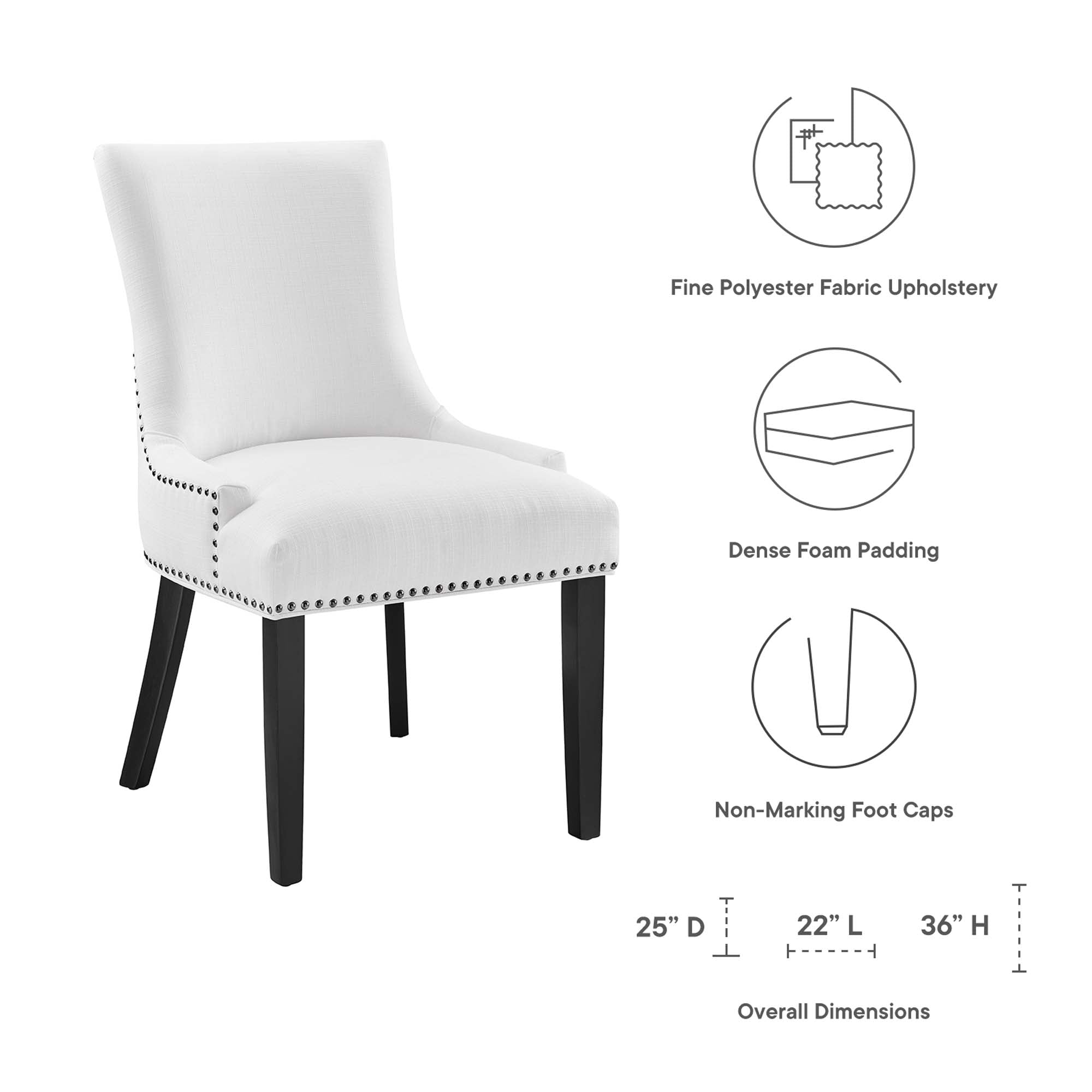 Modway Marquis Fabric Dining Chair