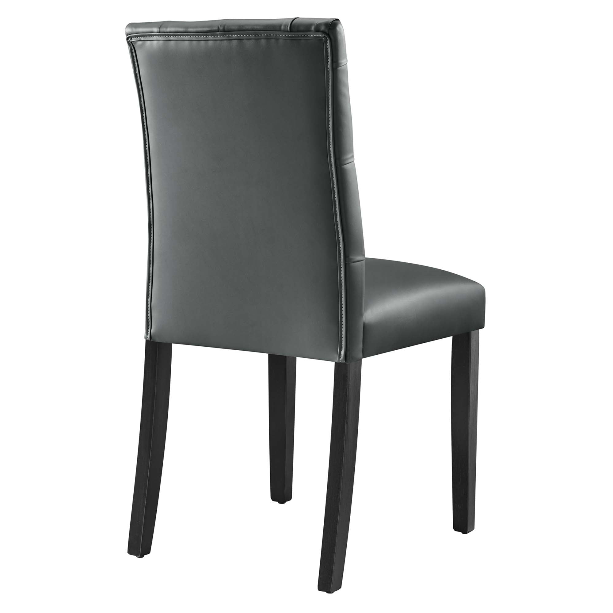 Modway Duchess Button Tufted Vegan Leather Dining Chair