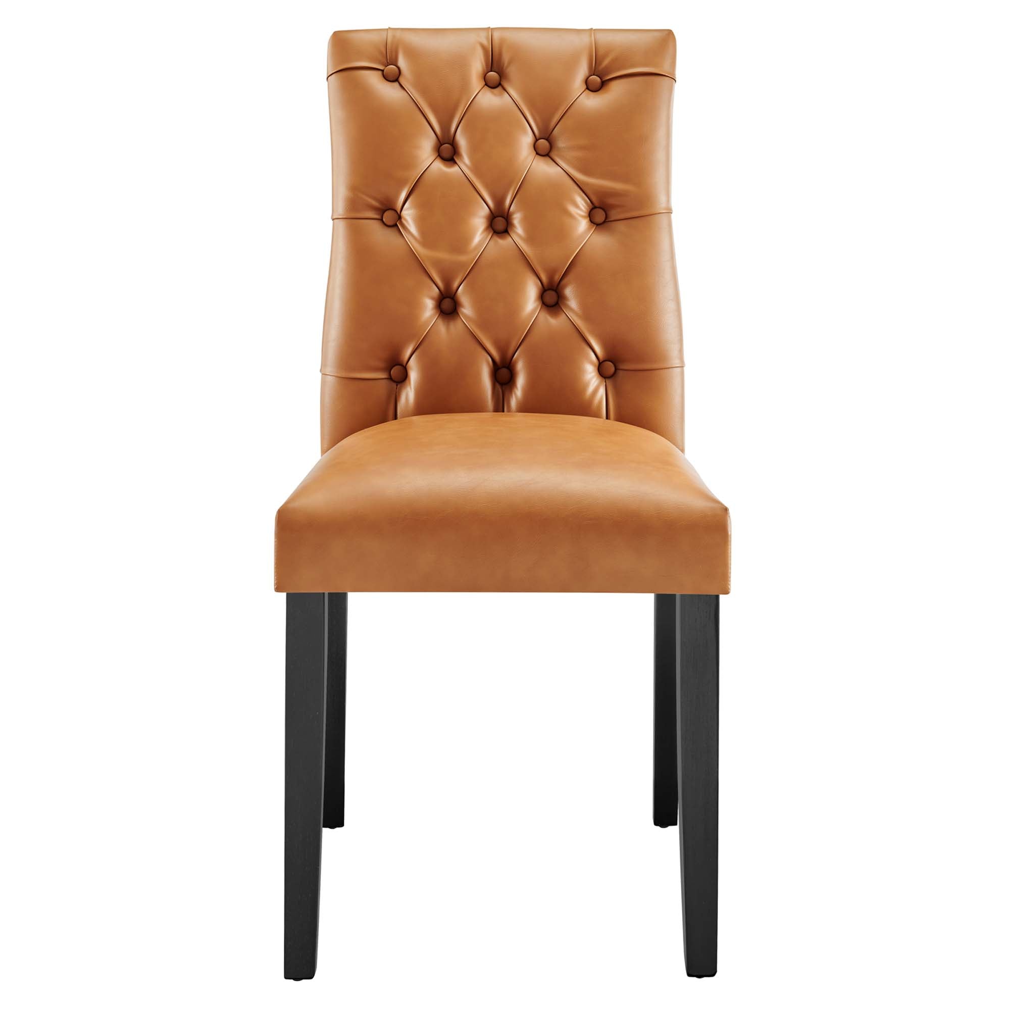 Modway Duchess Button Tufted Vegan Leather Dining Chair