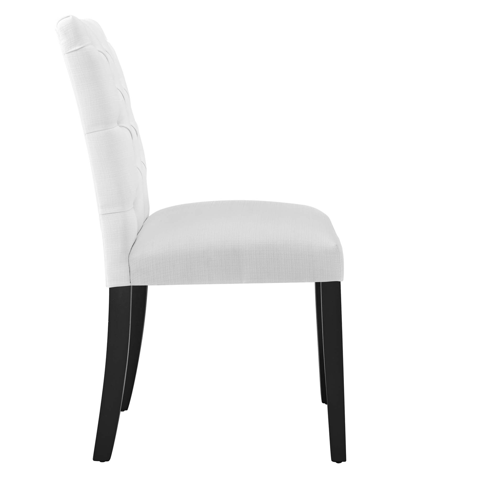 Modway Duchess Button-Tufted Fabric Dining Chair