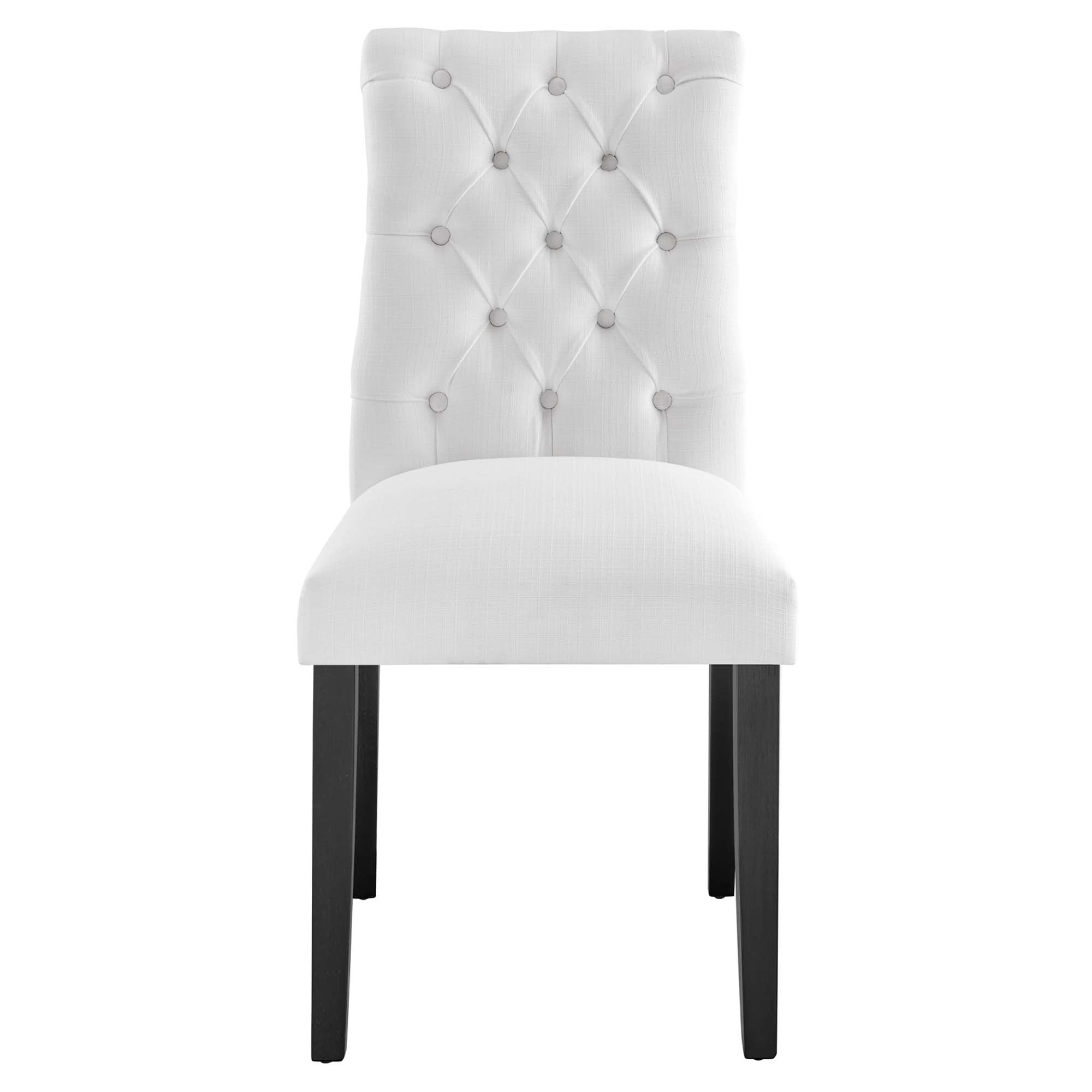 Modway Duchess Button-Tufted Fabric Dining Chair
