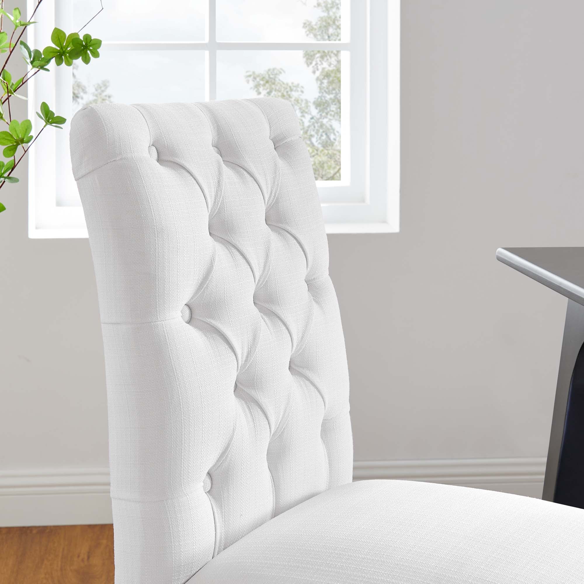 Modway Duchess Button-Tufted Fabric Dining Chair