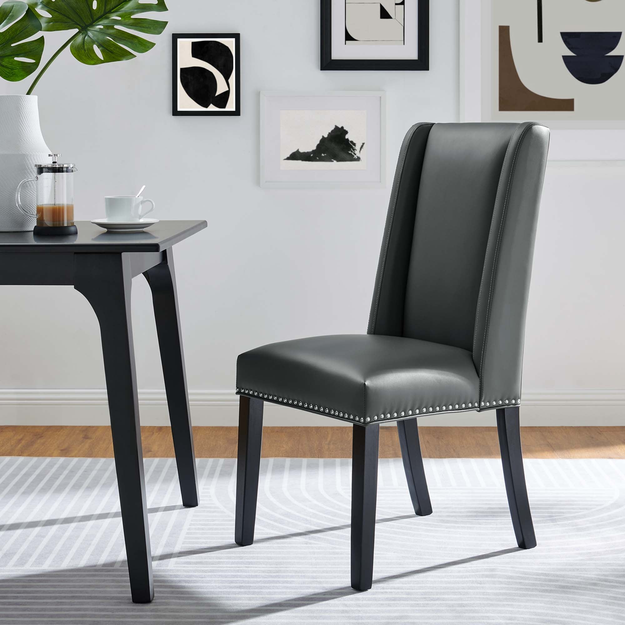 Modway Baron Vegan Leather Dining Chair