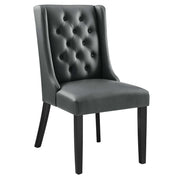 Modway Baronet Button Tufted Vegan Leather Dining Chair