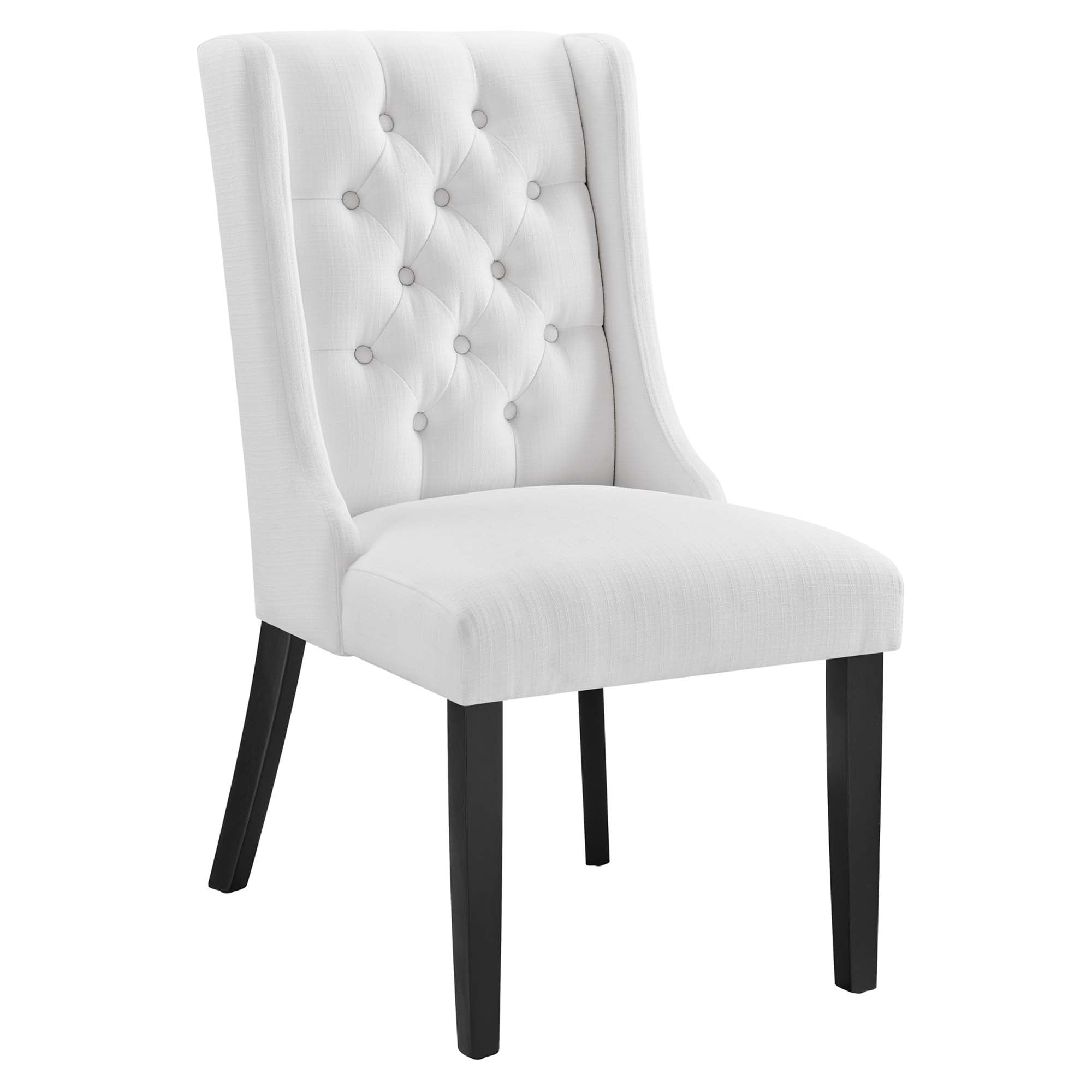Modway Baronet Button Tufted Fabric Dining Chair