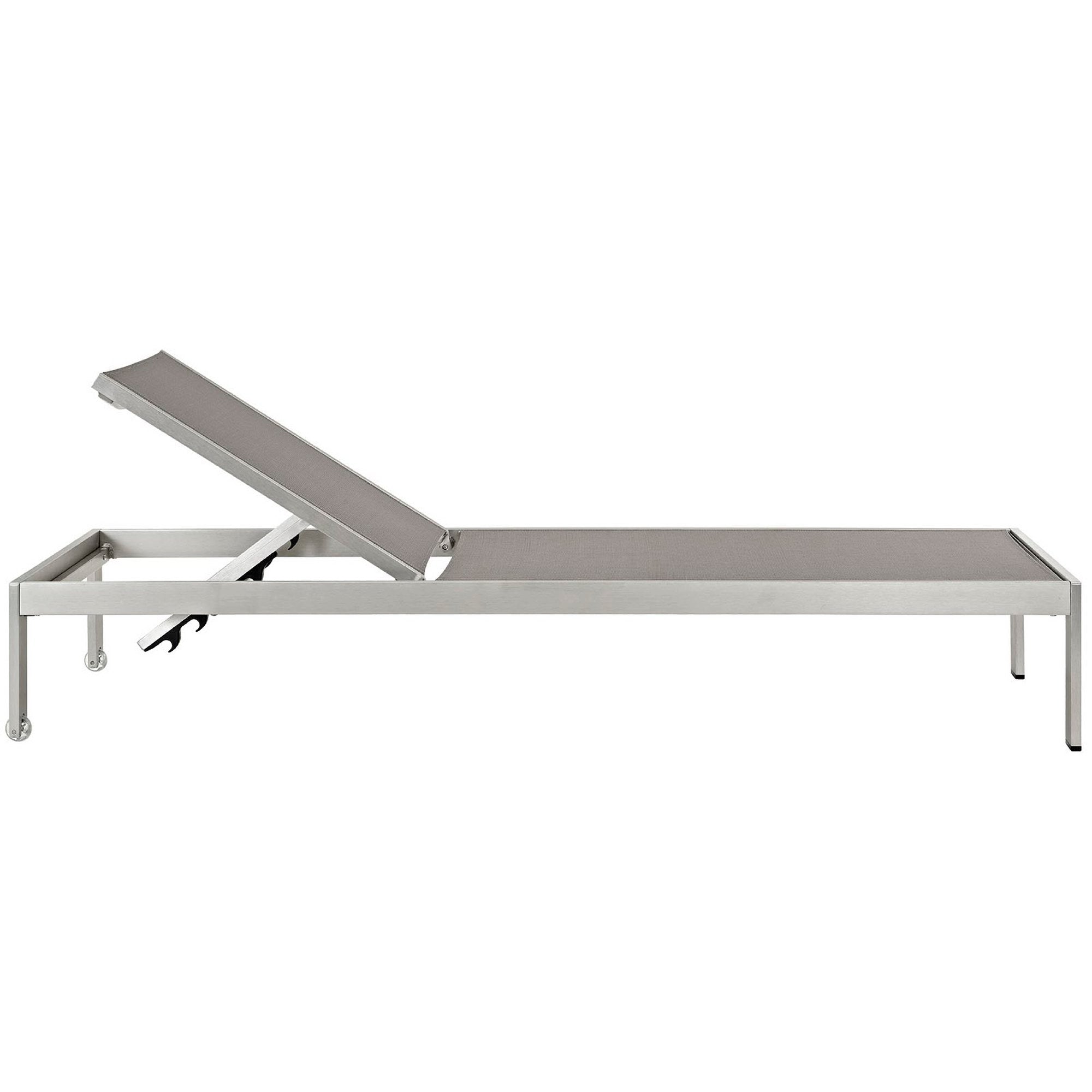 Modway Shore Outdoor Patio Aluminum Mesh Chaise
