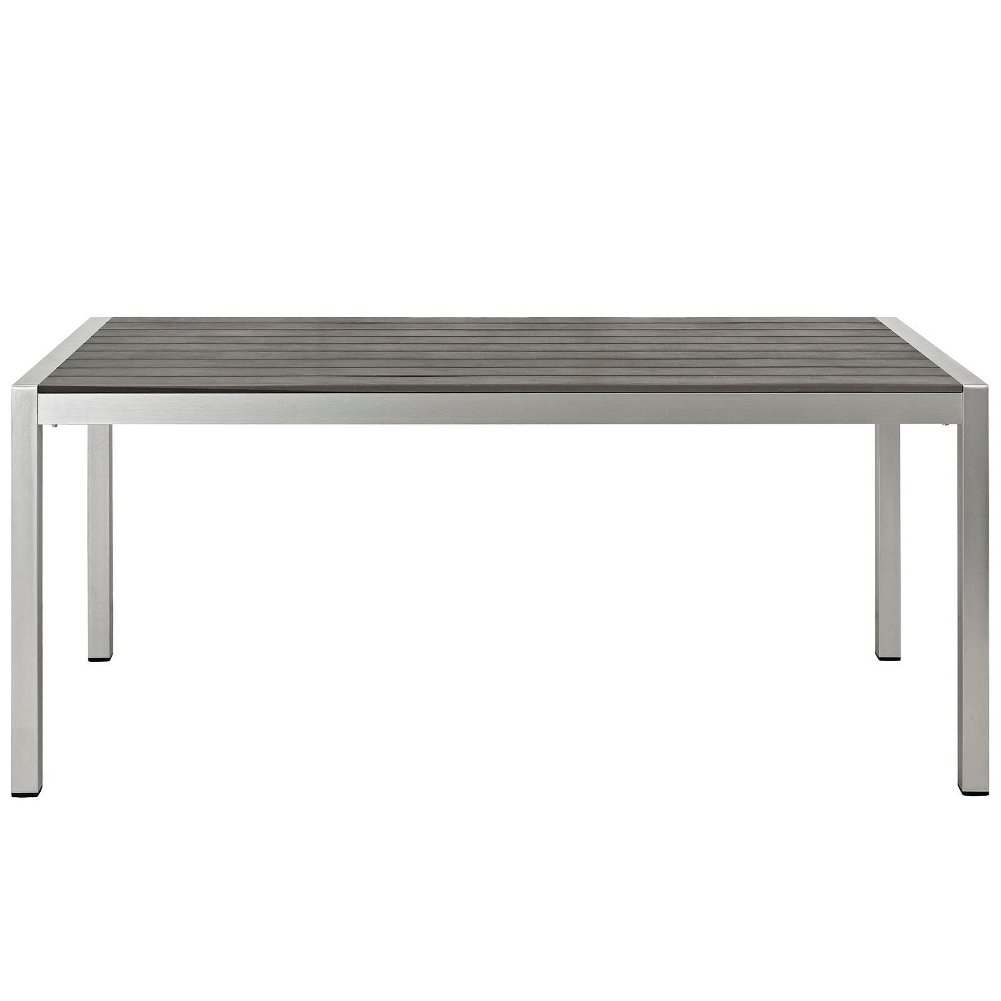 Modway Shore Outdoor Patio Aluminum Dining Table