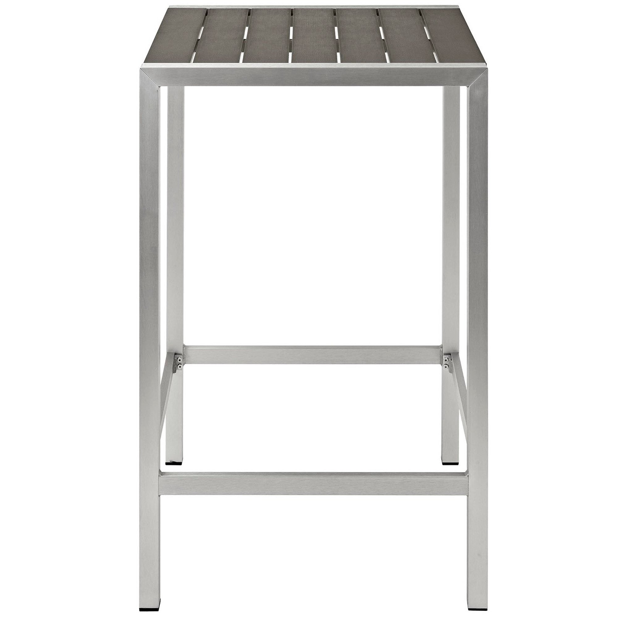 Modway Shore Outdoor Patio Aluminum Bar Table