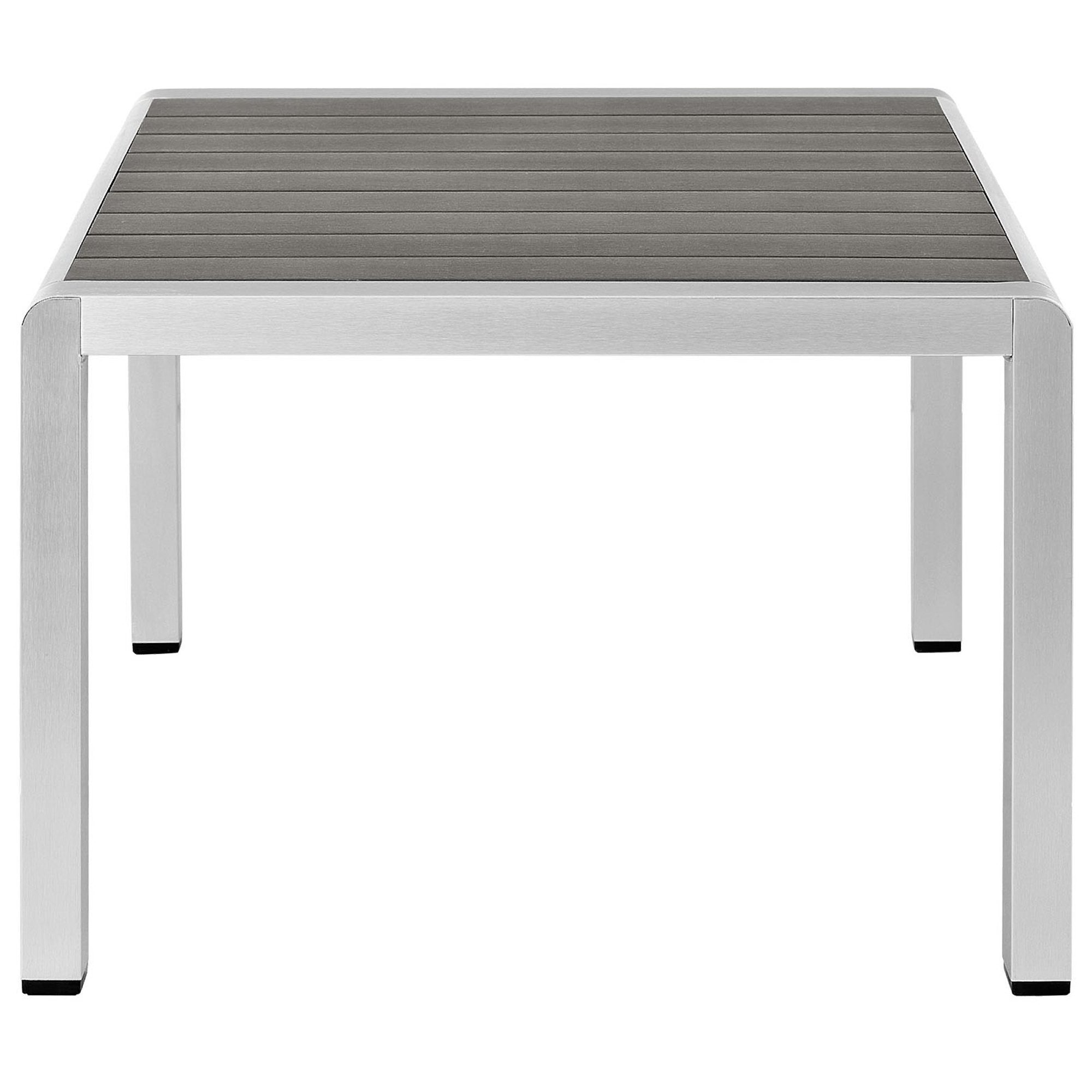 Modway Shore Outdoor Patio Aluminum Coffee Table