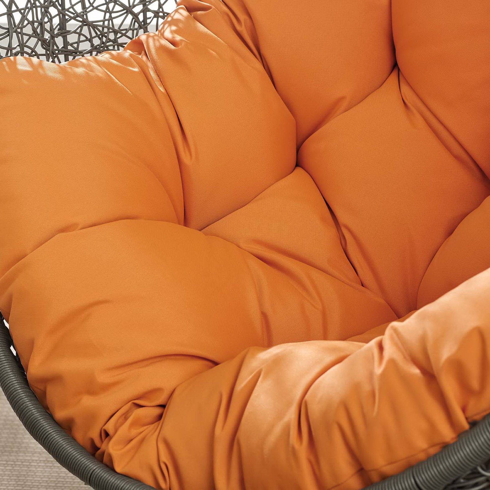 Modway Hide Outdoor Patio Swing Chair With Stand