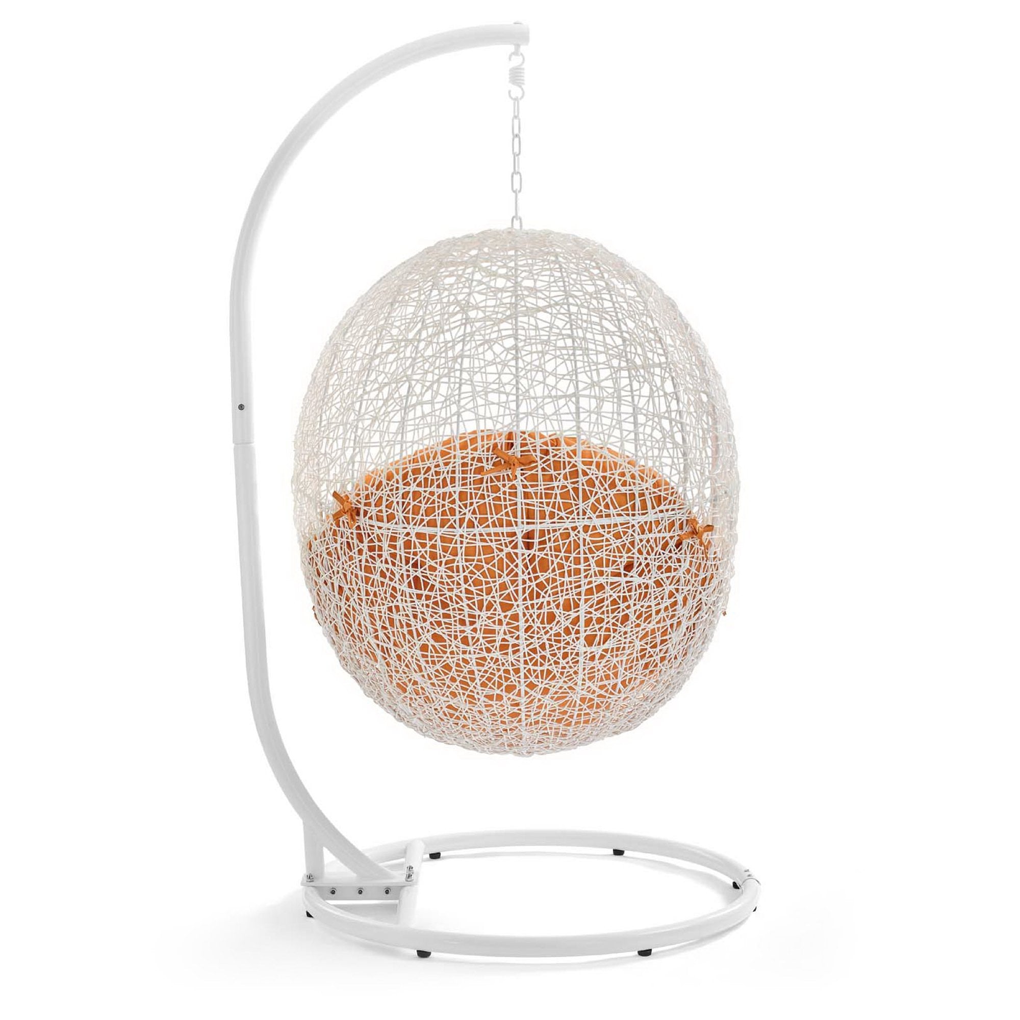 Modway Hide Outdoor Patio Swing Chair With Stand