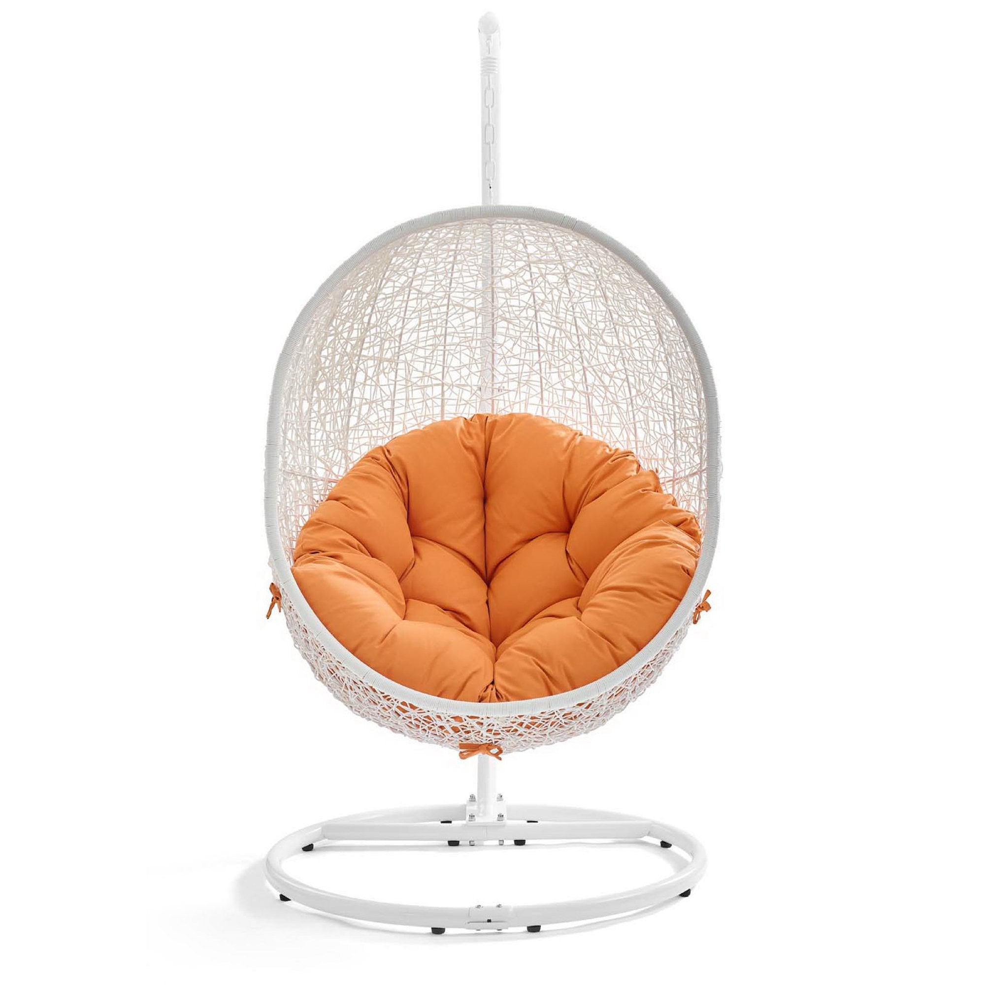 Modway Hide Outdoor Patio Swing Chair With Stand