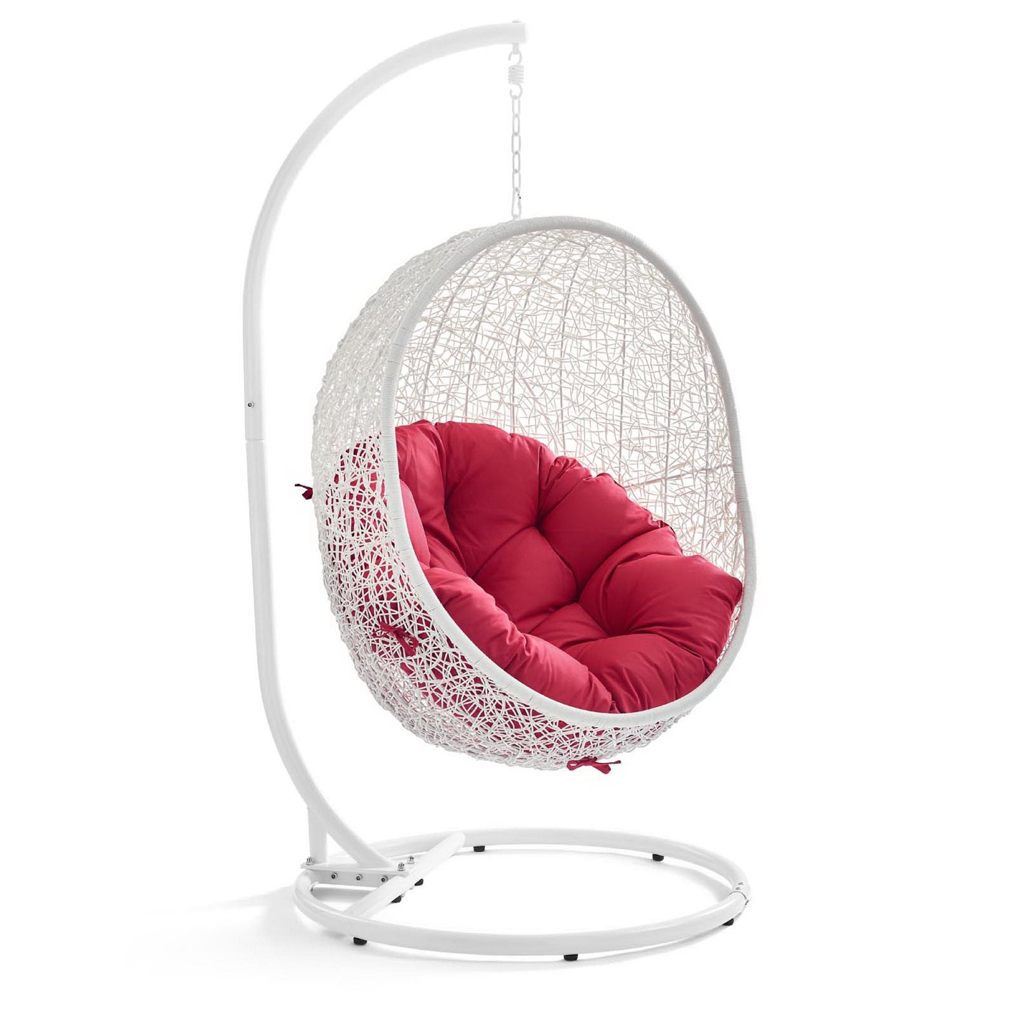 Modway Hide Outdoor Patio Swing Chair With Stand