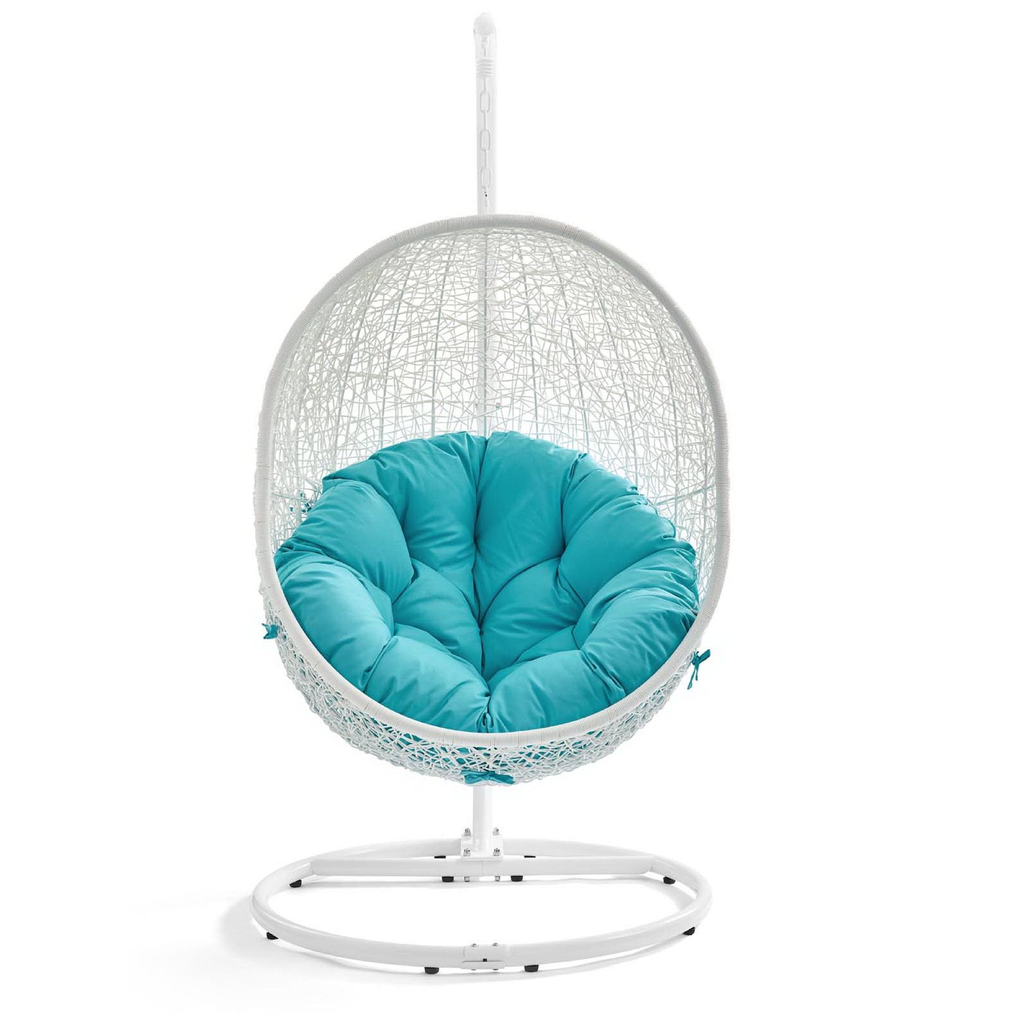 Modway Hide Outdoor Patio Swing Chair With Stand