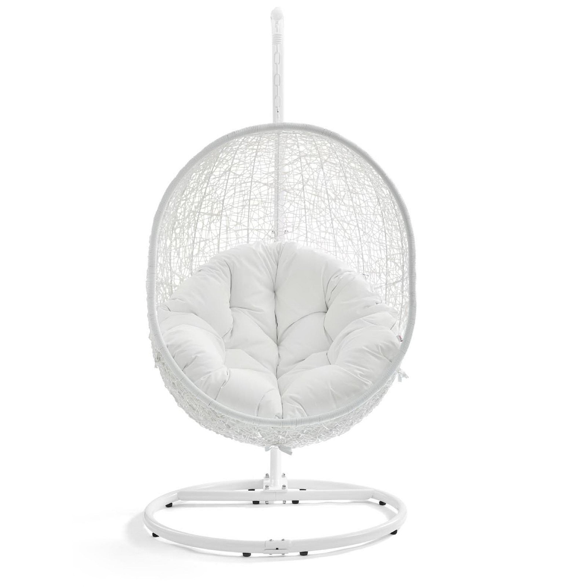 Modway Hide Outdoor Patio Swing Chair With Stand
