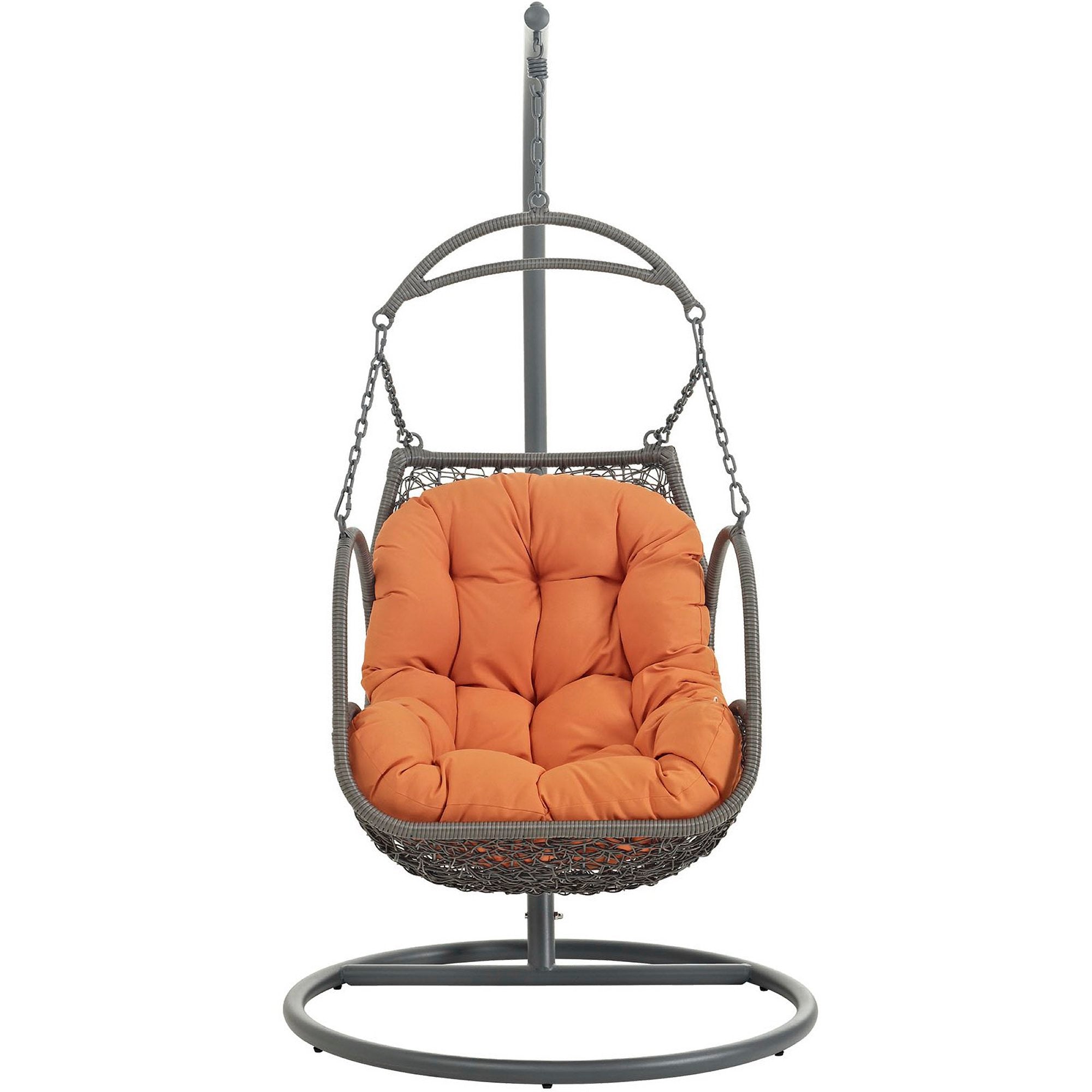 Modway Arbor Outdoor Patio Wood Swing Chair