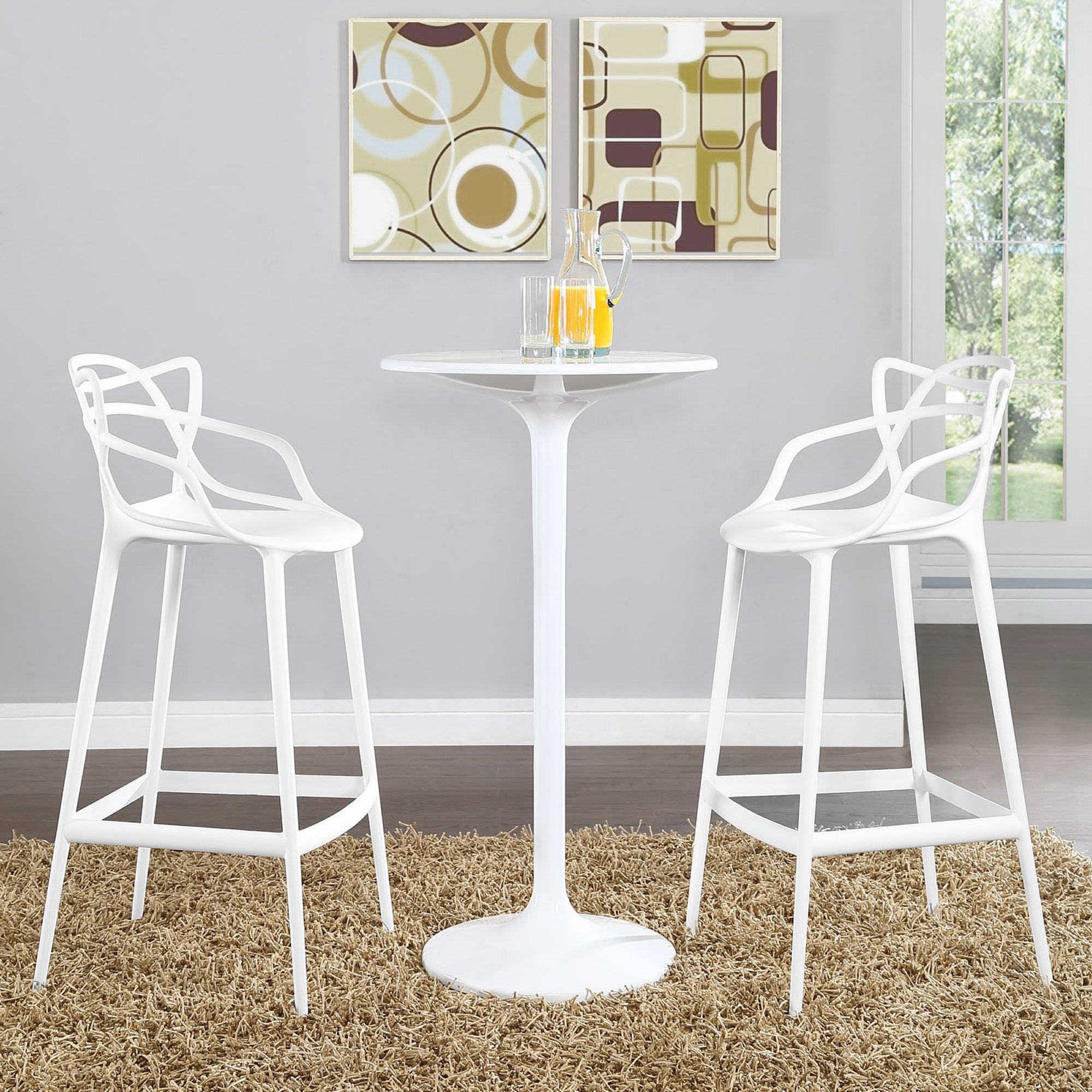 Modway Entangled Bar Stool Set of 2
