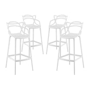 Modway Entangled Bar Stool Set of 4